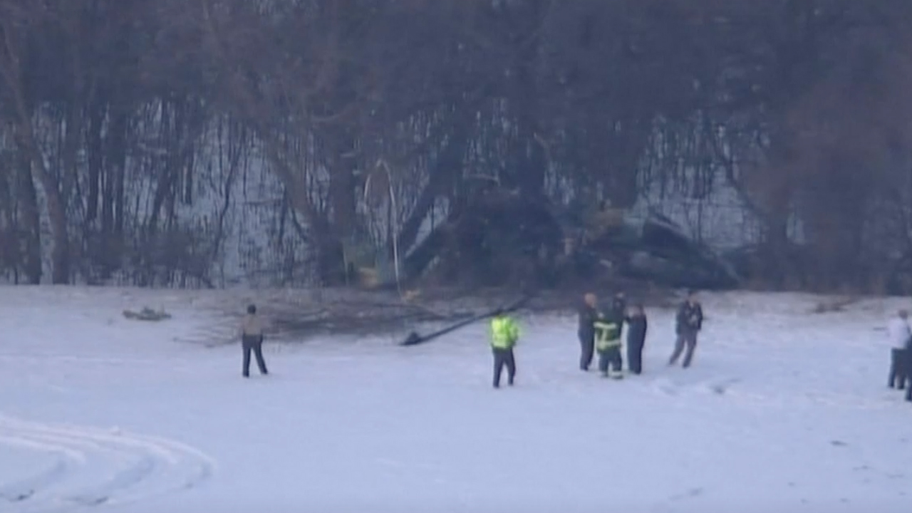Minnesota Governor Tim Walz says three National Guard soldiers were killed in a Black Hawk helicopter crash on Dec. 5, 2019.