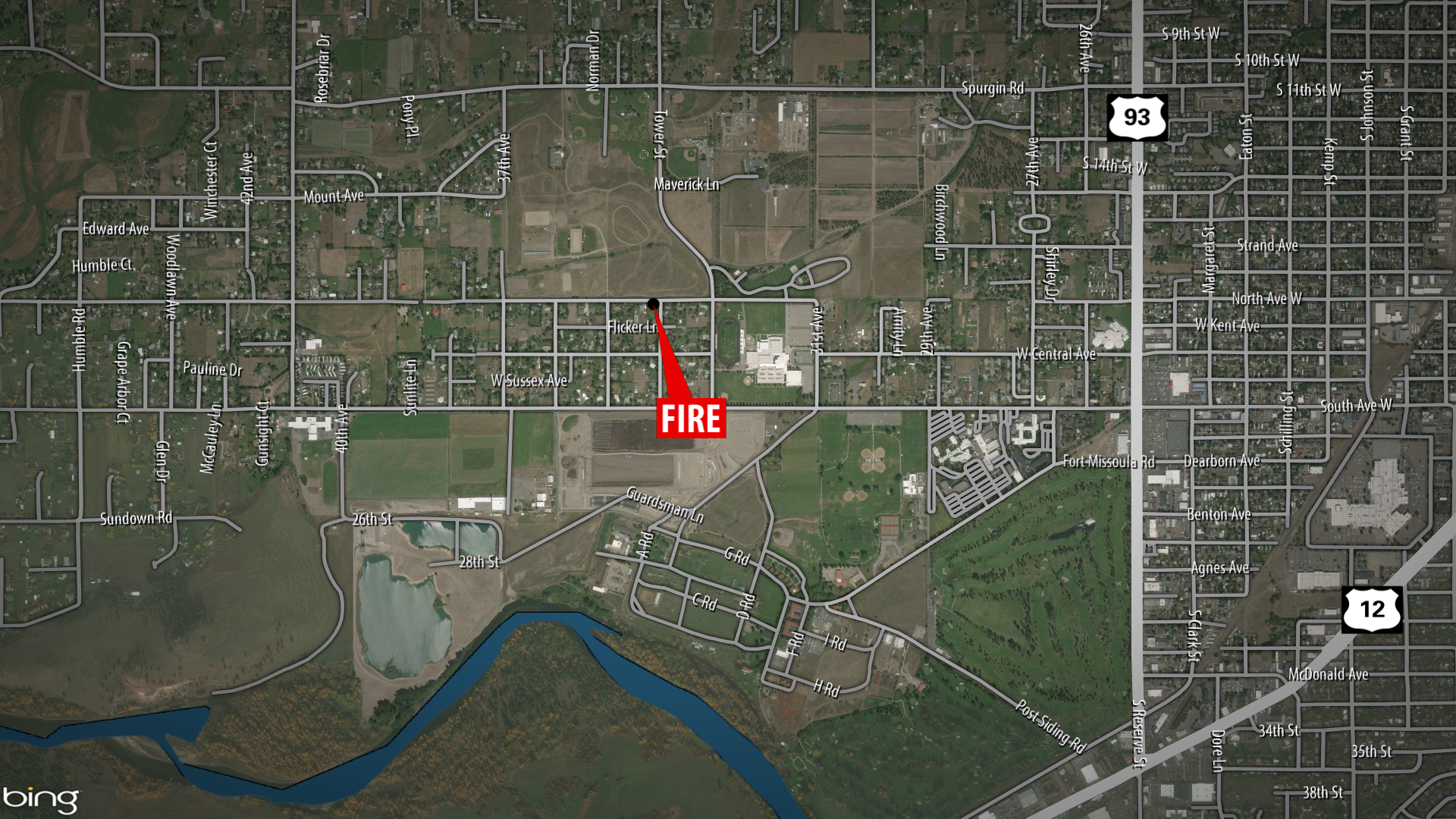 Crews douse Missoula structure fire believed to be sparked by fireworks