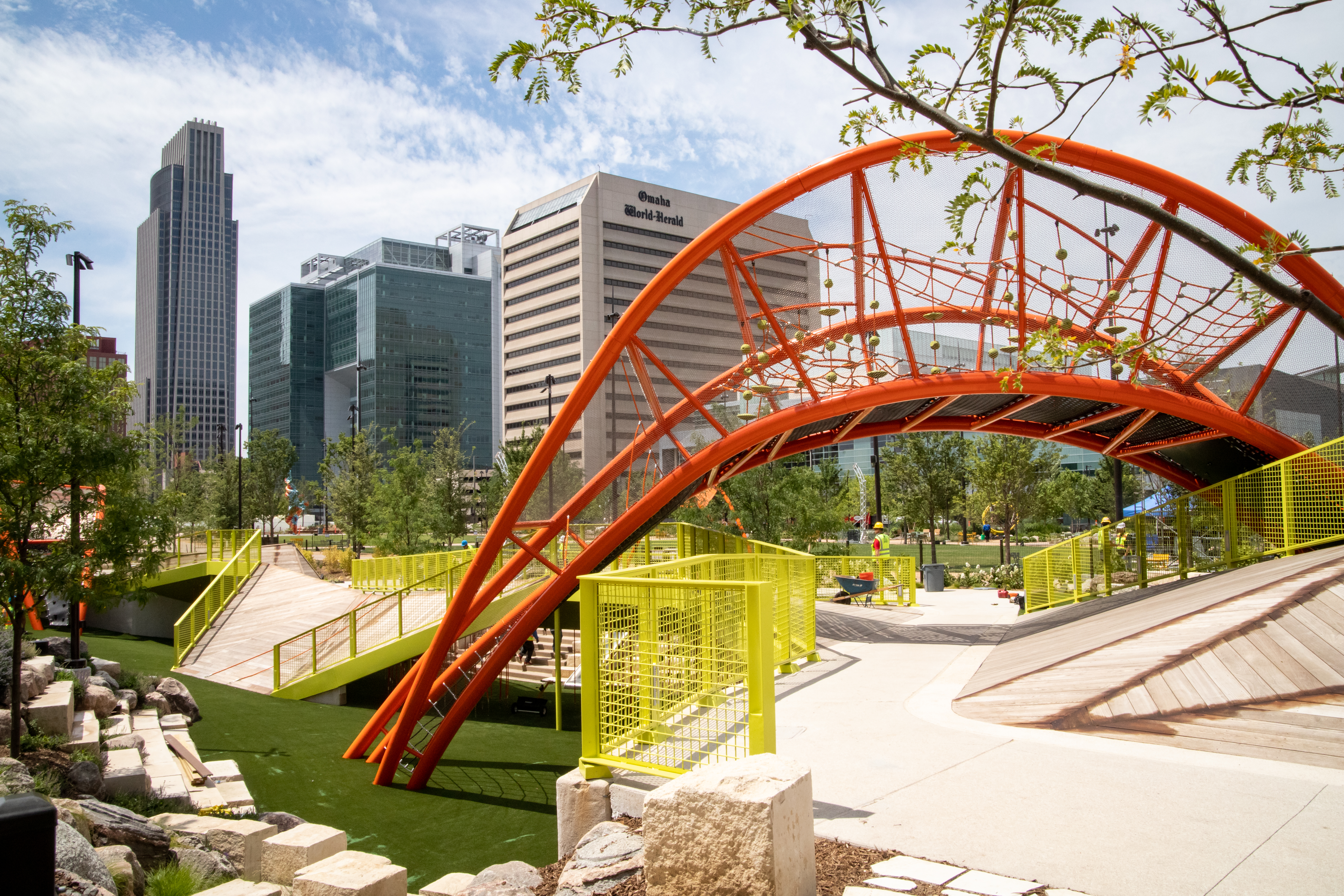 Gene Leahy Mall features