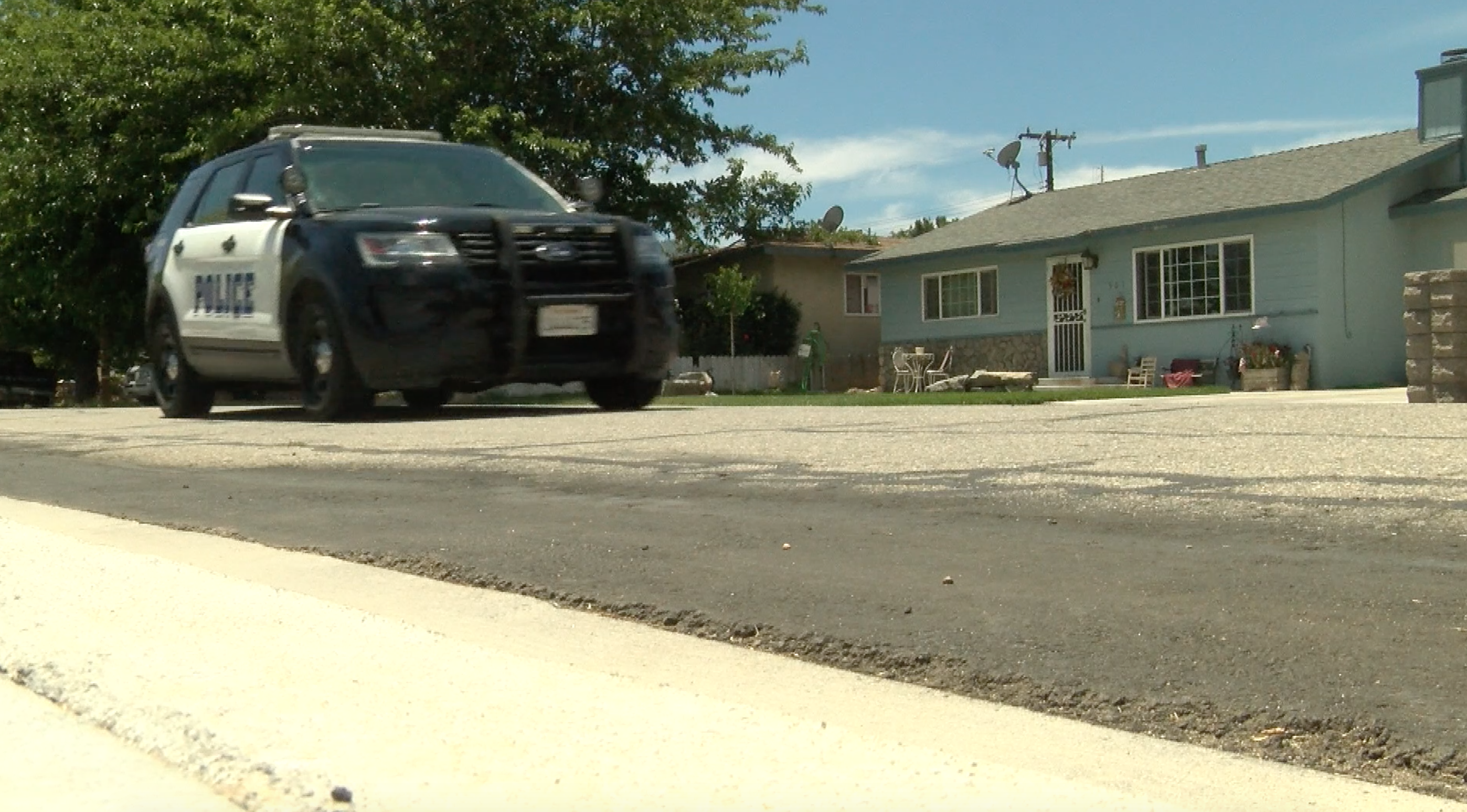 Tehachapi Police Driving By