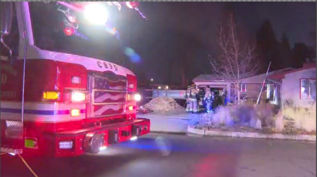 Saturday morning house fire leaves woman and pets displaced