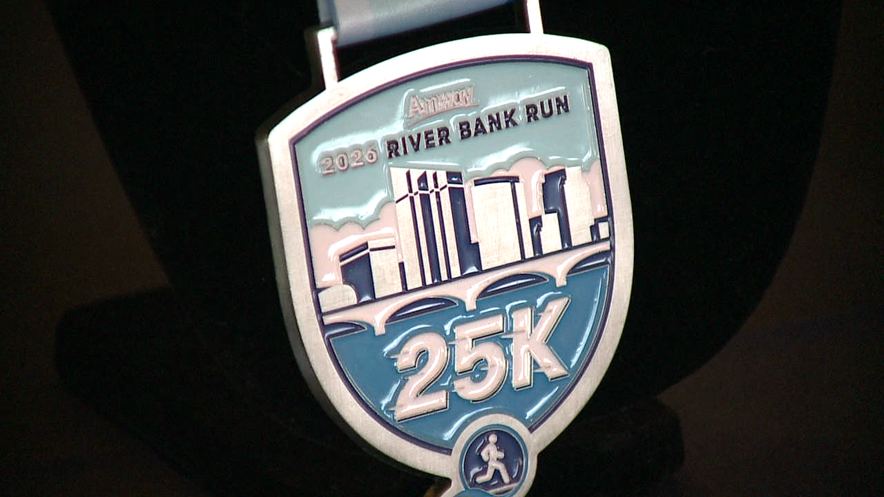 Amway River Bank Run 2026 Medal