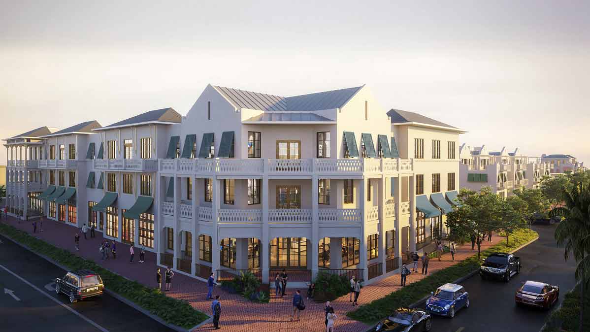 Artist rendering of Sundy Village in Delray Beach