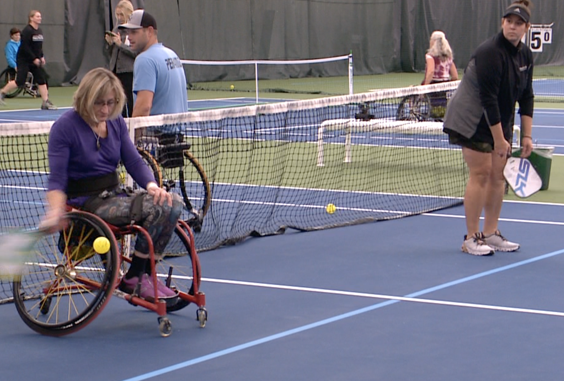 Adaptive Pickleball Mary Free Bed