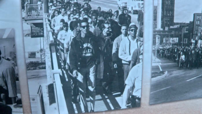 Historical photo from the Milwaukee Open Housing Marches