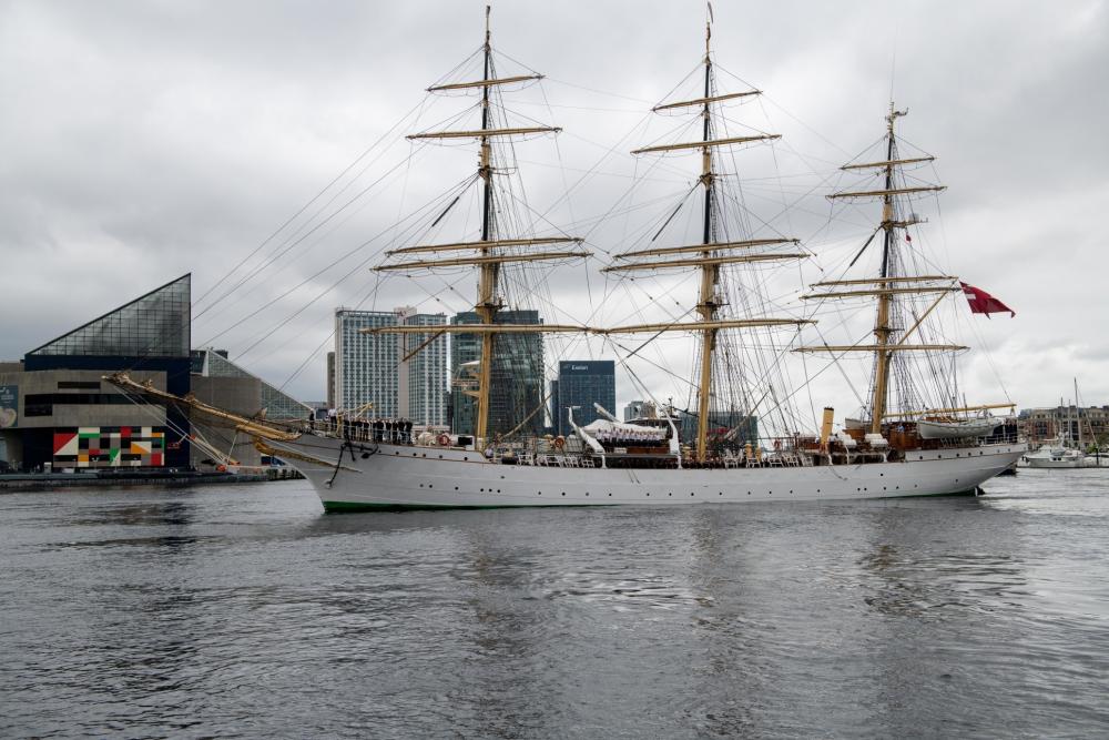 Danish tall ship Danmark