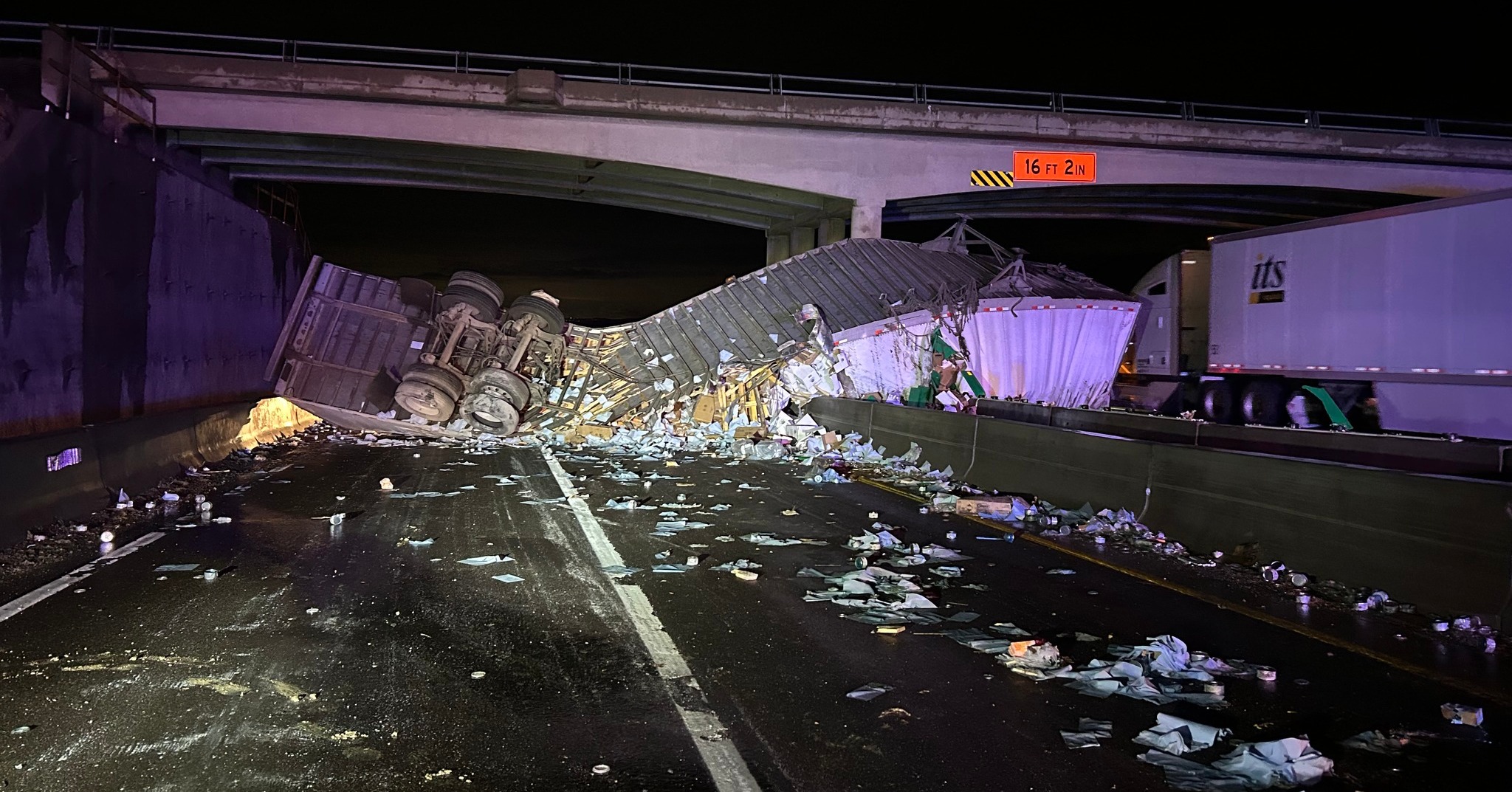 paper products and sterno fuel semitruck crash.jpg