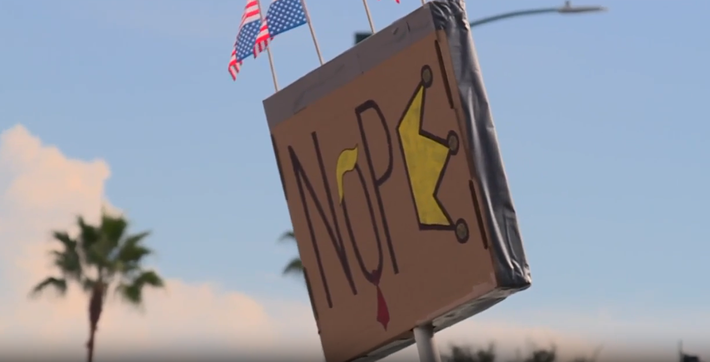 Palm Beach County ‘No Kings’ rally urges early voting