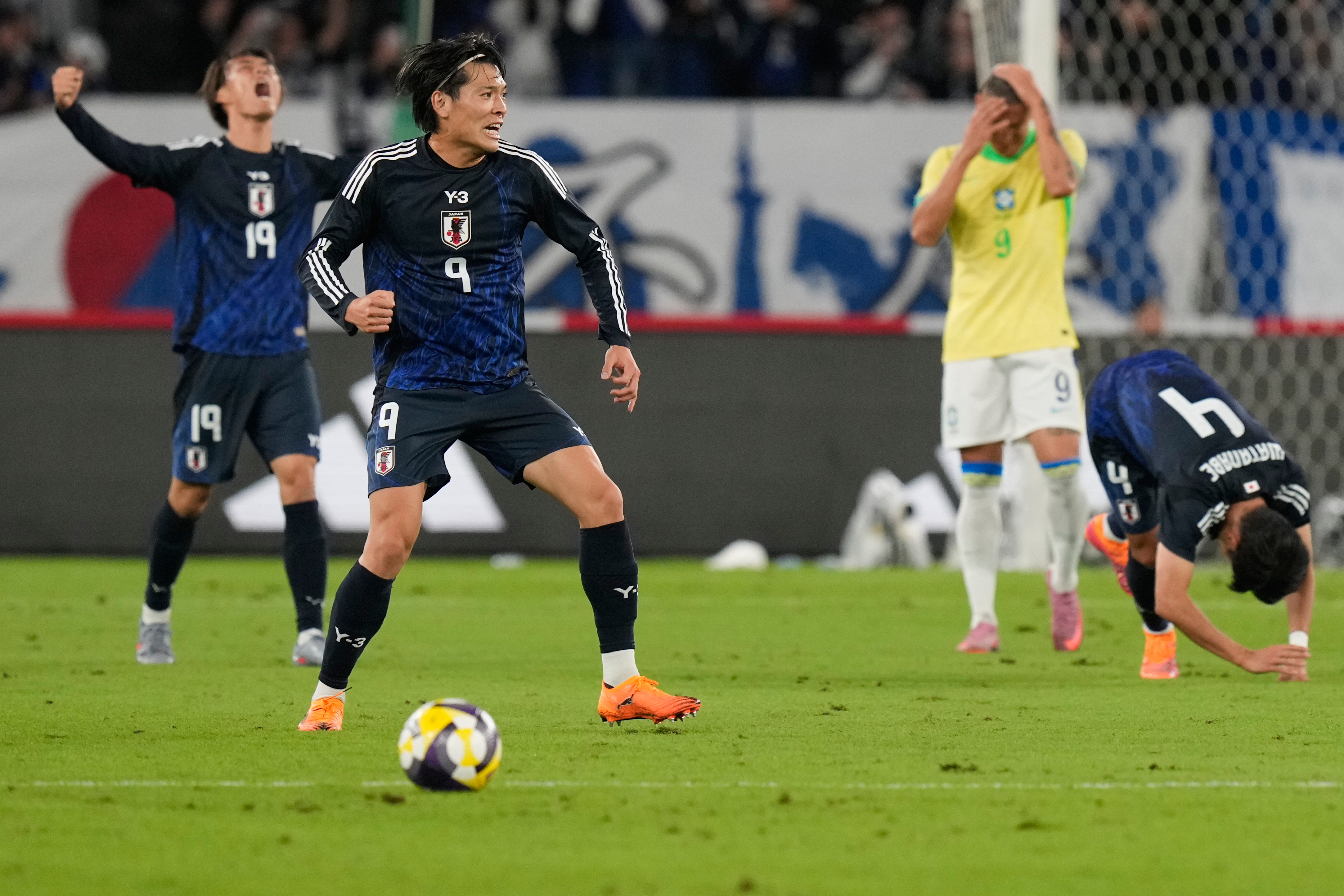 Japan Brazil Soccer