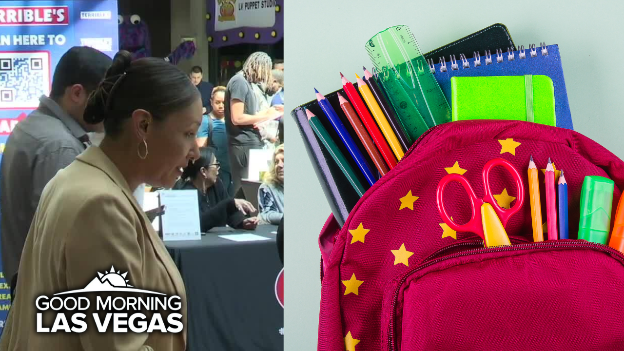Good Morning, Las Vegas: Job fair and school supply drive happening today