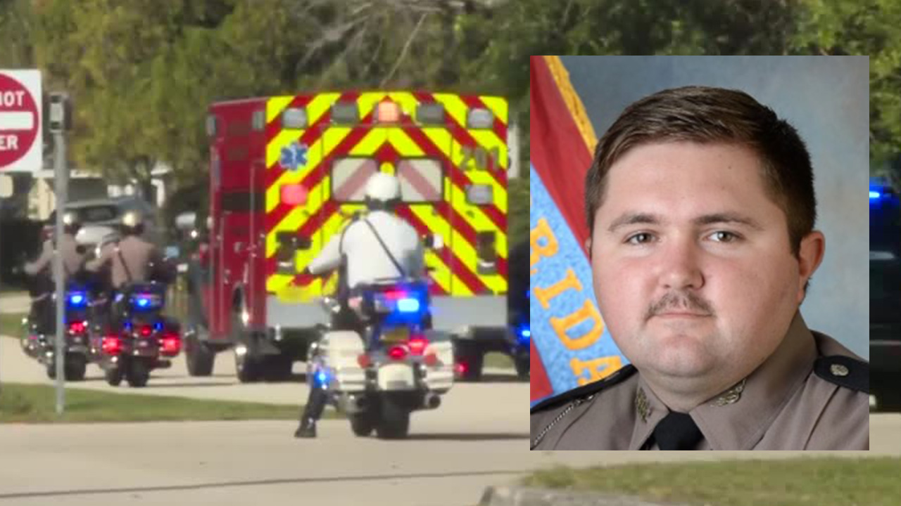 A procession for Florida Highway Patrol Trooper Zachary Fink, killed while trying to detain a fleeing felon in St. Lucie County on Feb. 2, 2024.jpg