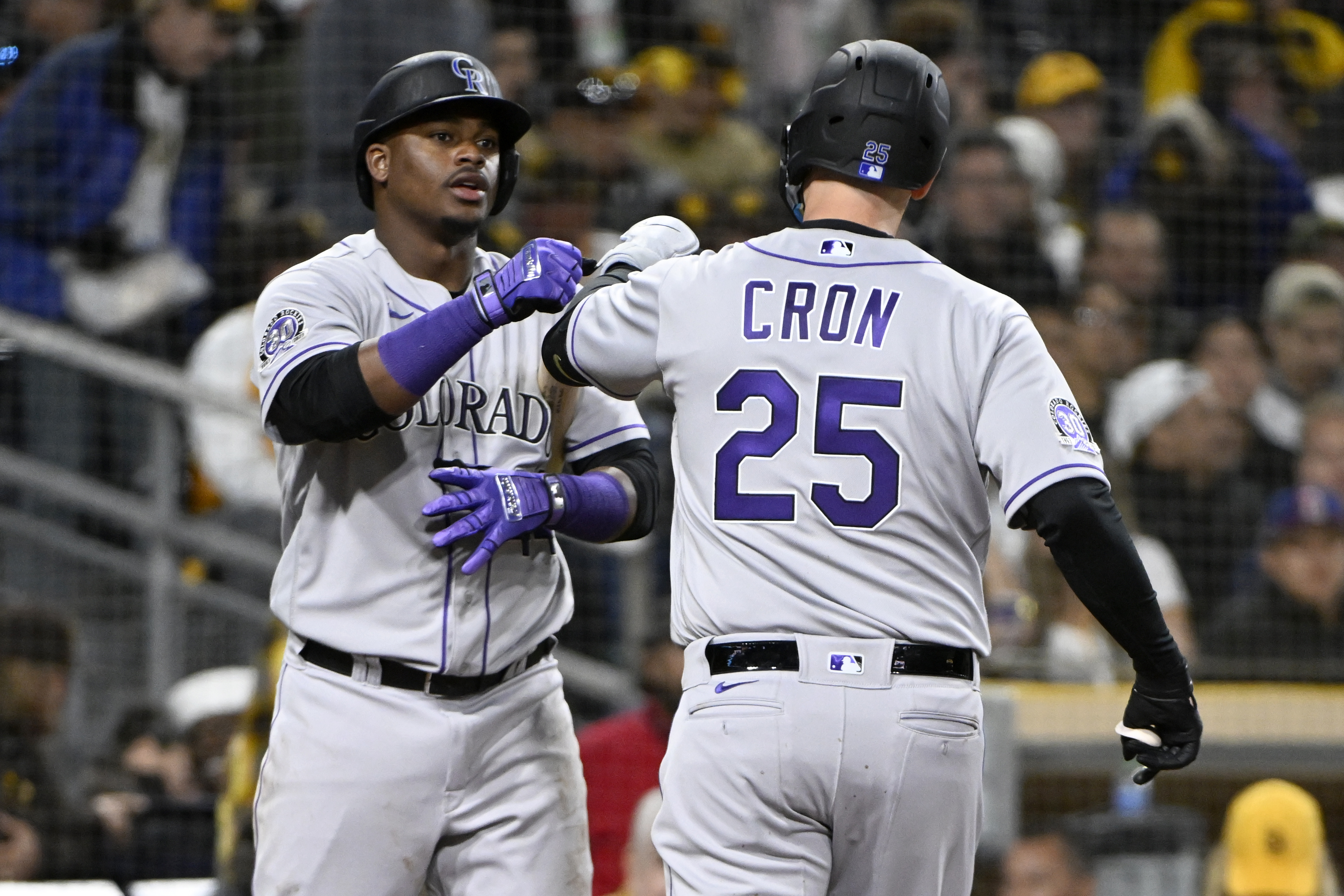 Rockies Padres Baseball
