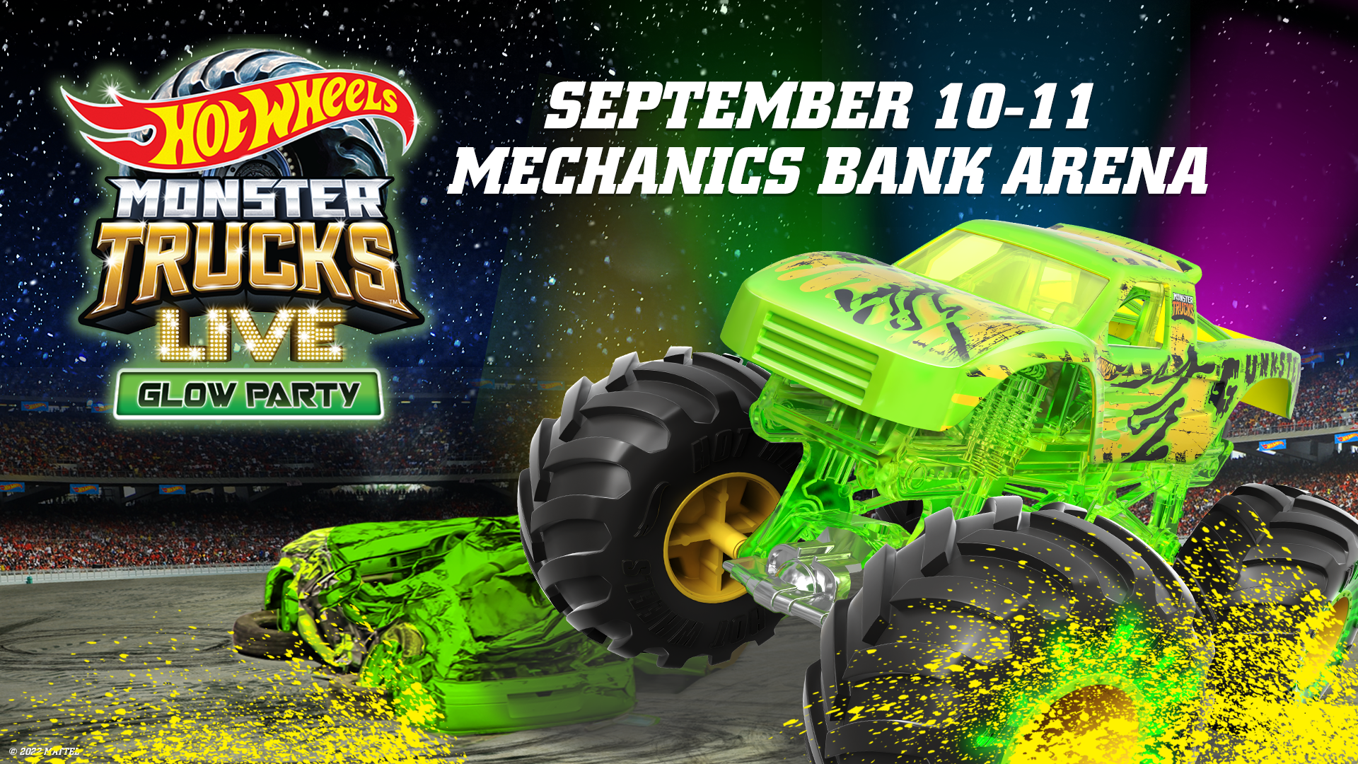 Monster Trucks Live Glow Party