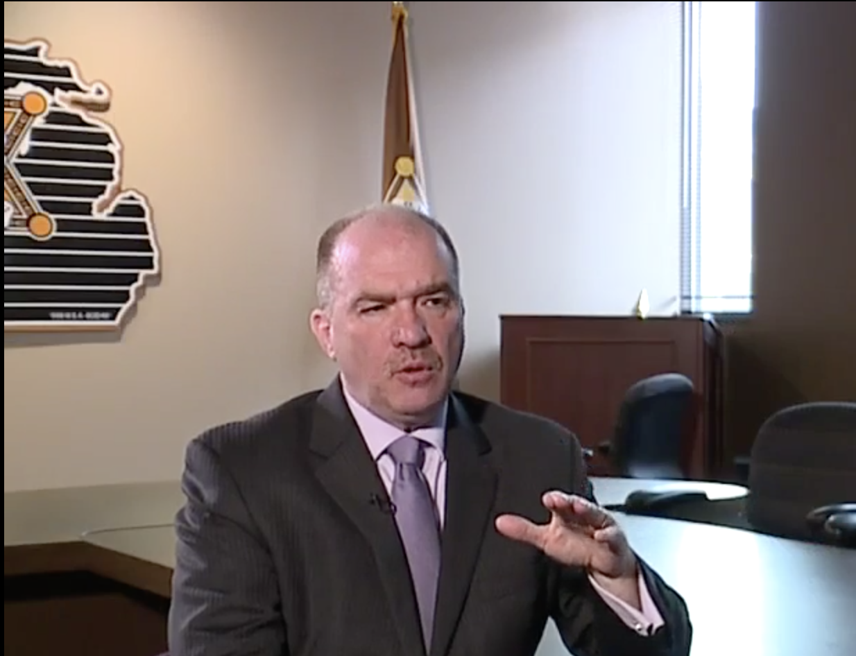 Wayne County Undersheriff Daniel Pfannes