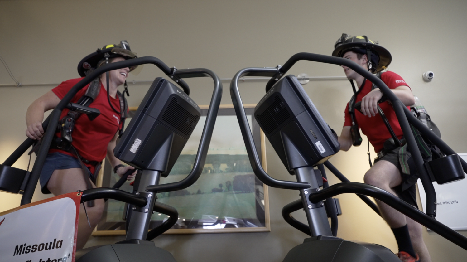 Missoula firefighter stairclimb