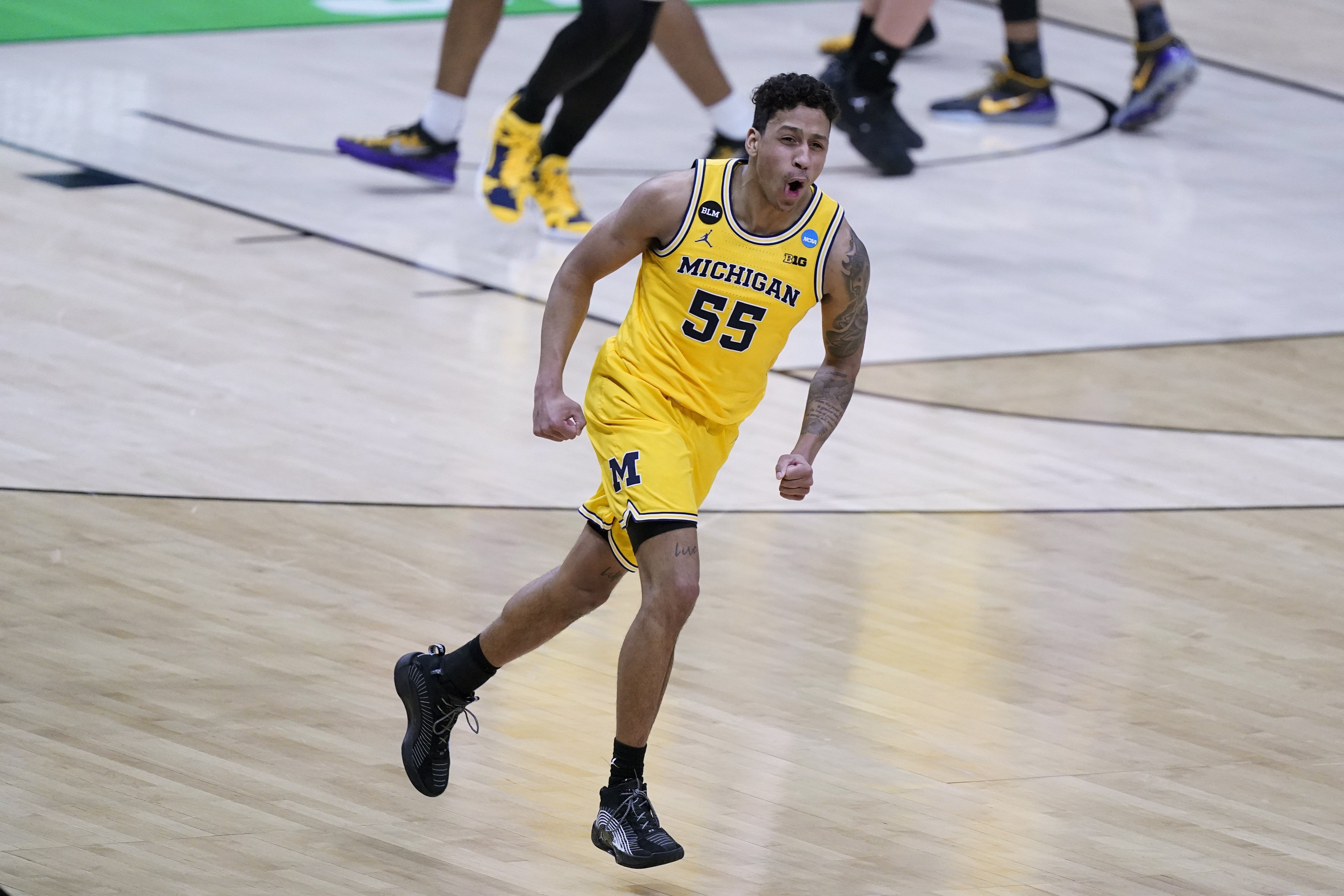 Eli Brooks NCAA LSU Michigan Basketball