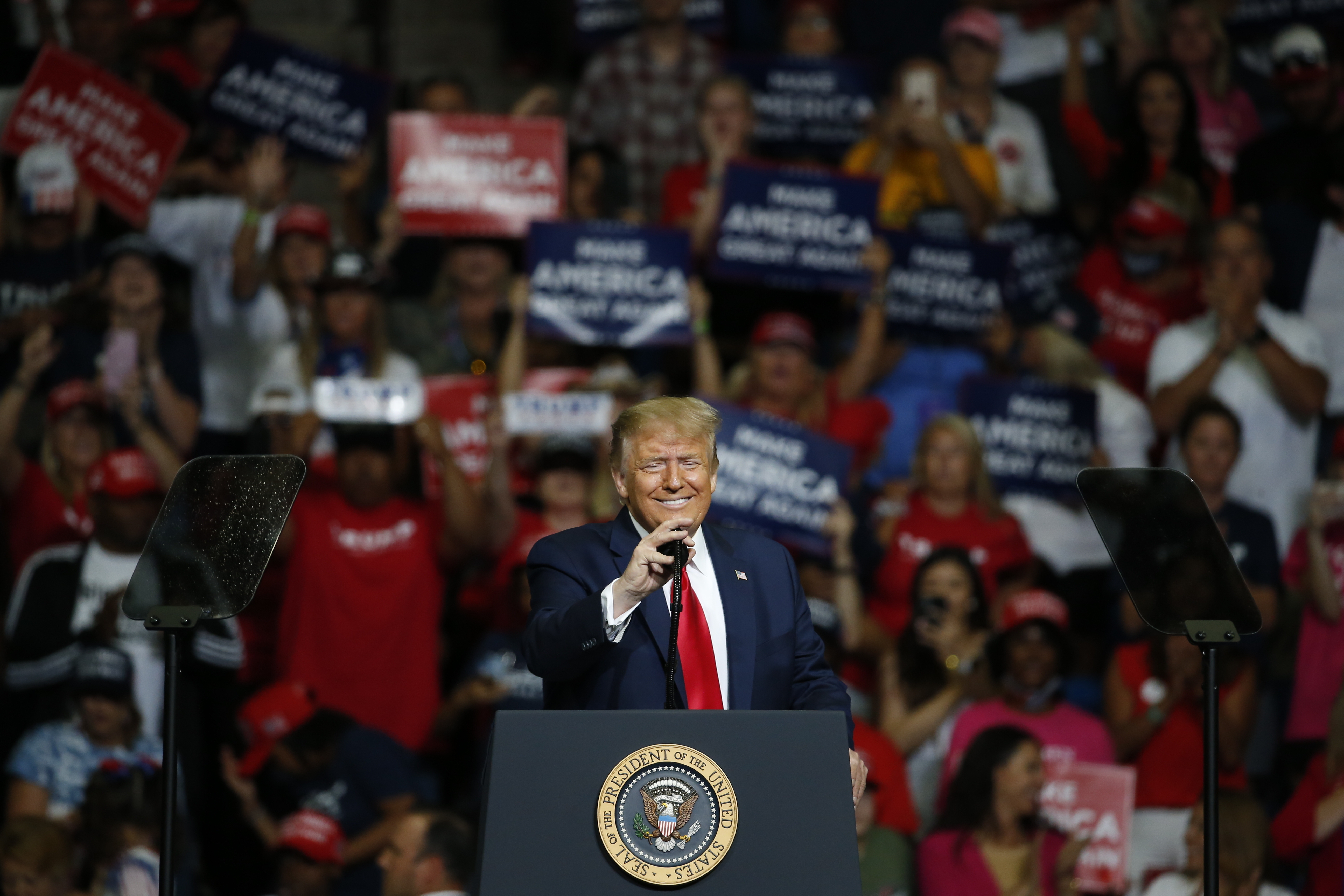 President Trump comments on Detroit's murder rate during Tulsa speech