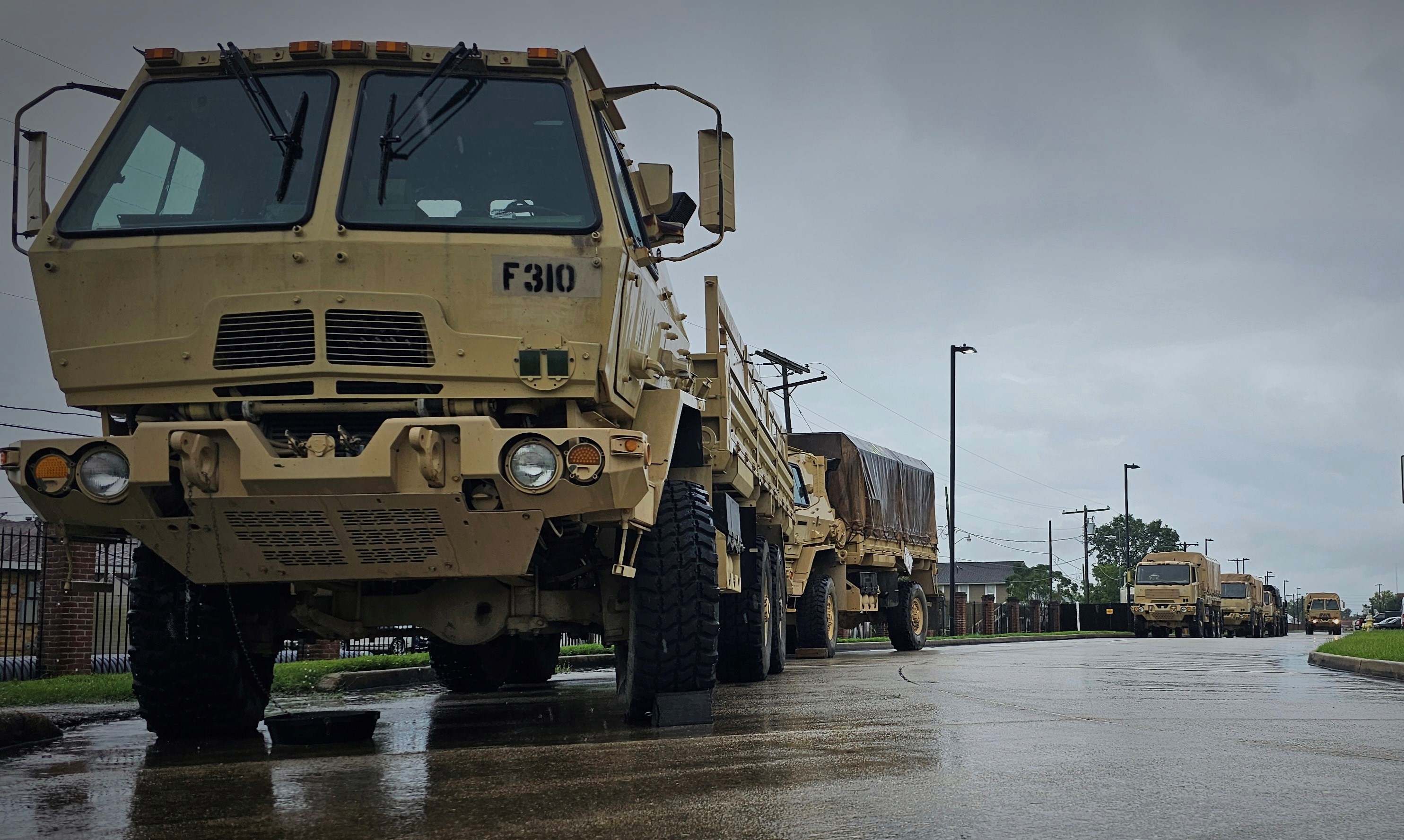 La National Guard Hurricane Francine
