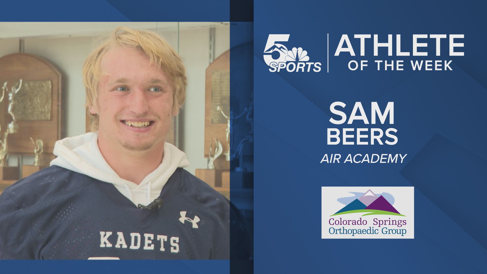 KOAA Athlete of the Week: Air Academy's Sam Beers