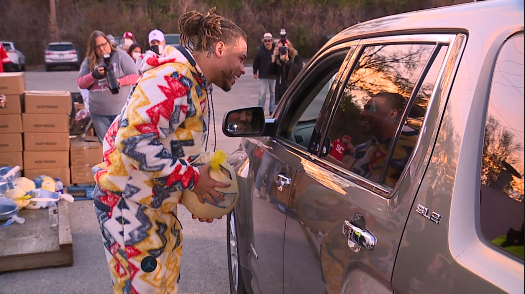 Honey Badger gives back 