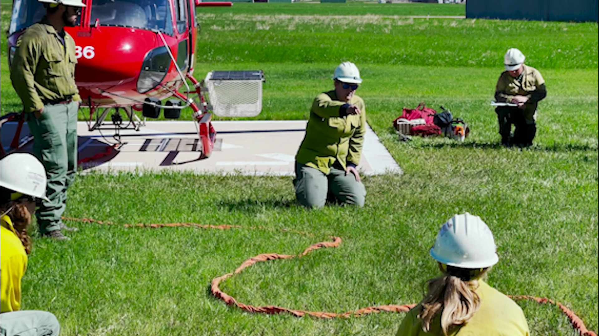 Aviation Fire Training conducted in Lewistown