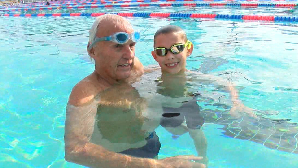 Robert Beach and Sawyer Hansen