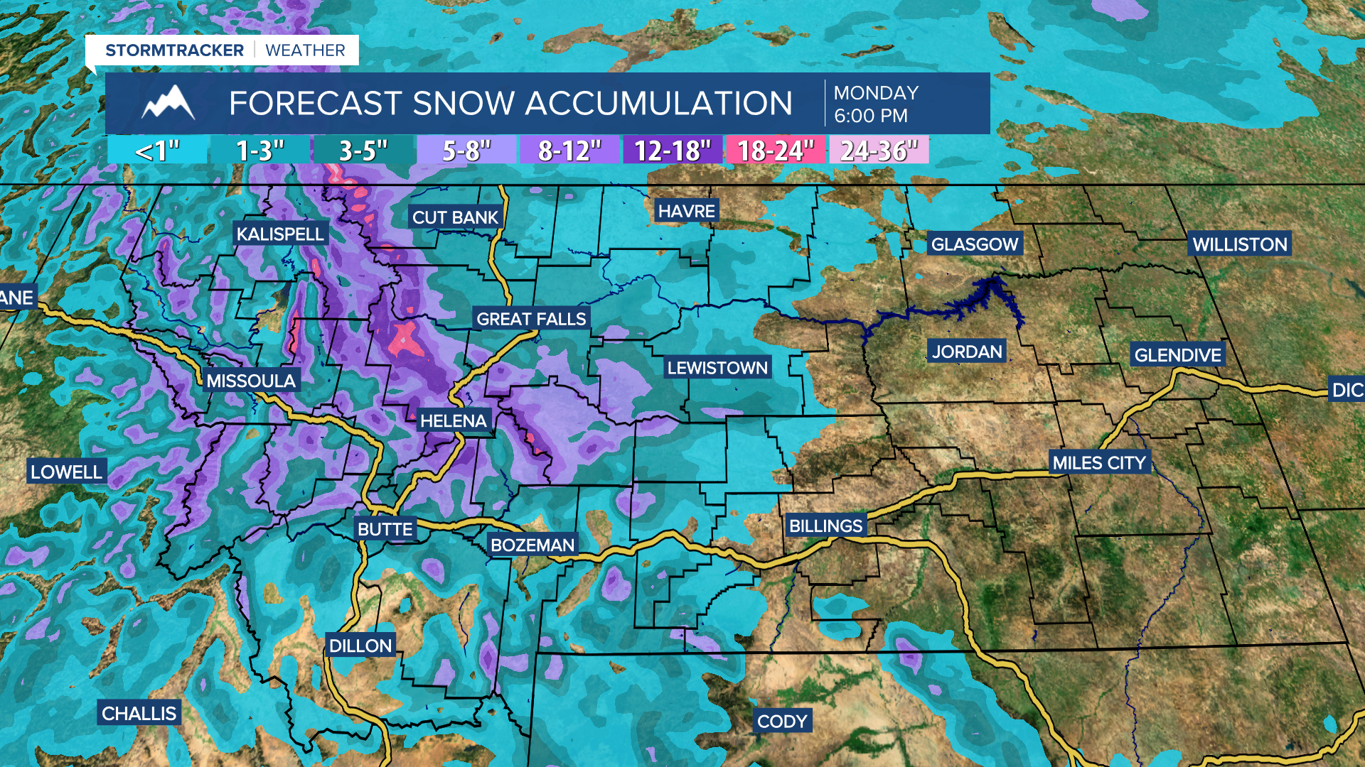 Snow Forecast 10-10-25