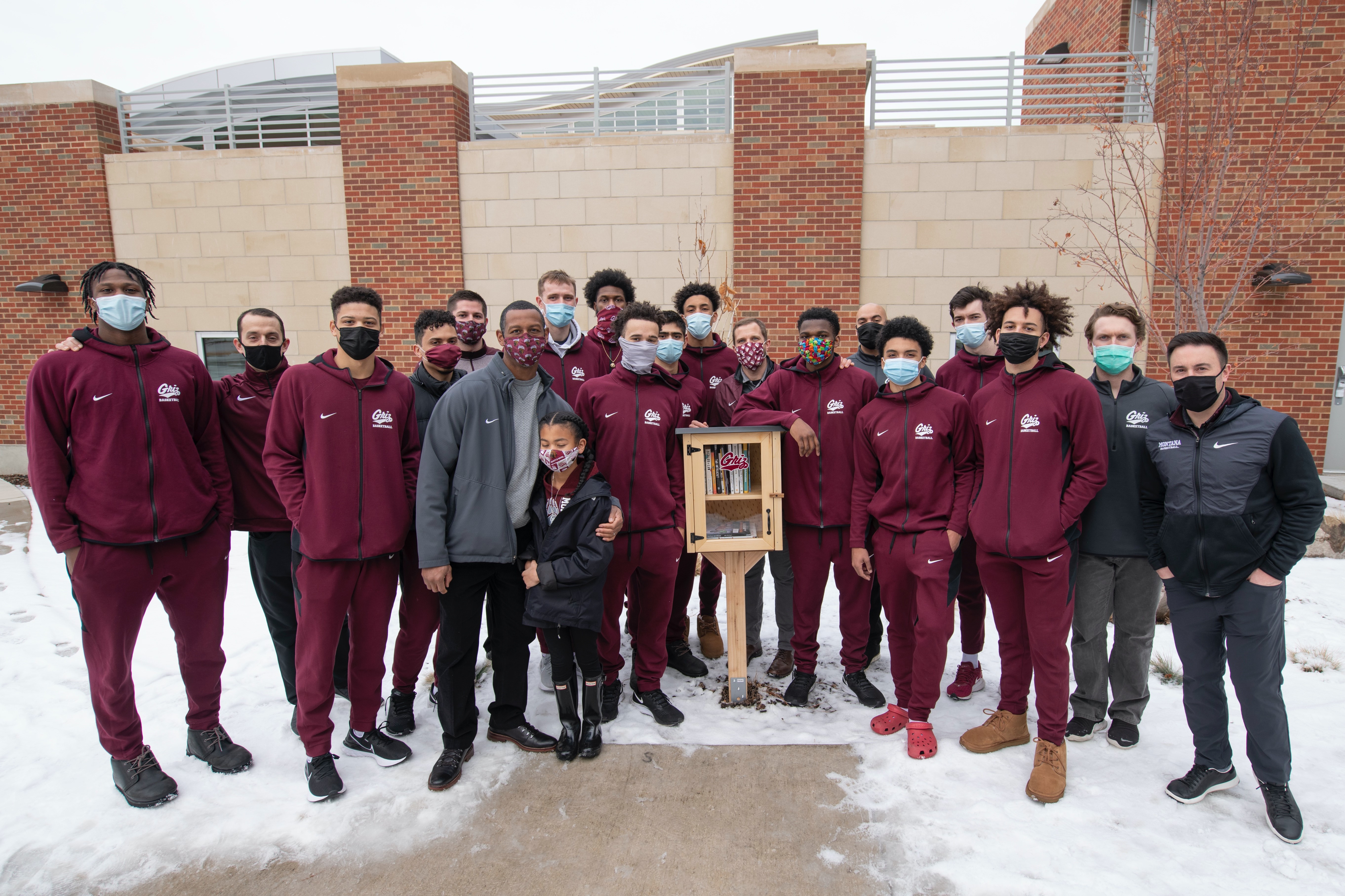 Montana Griz men's basketball team and the Diversity Education Library