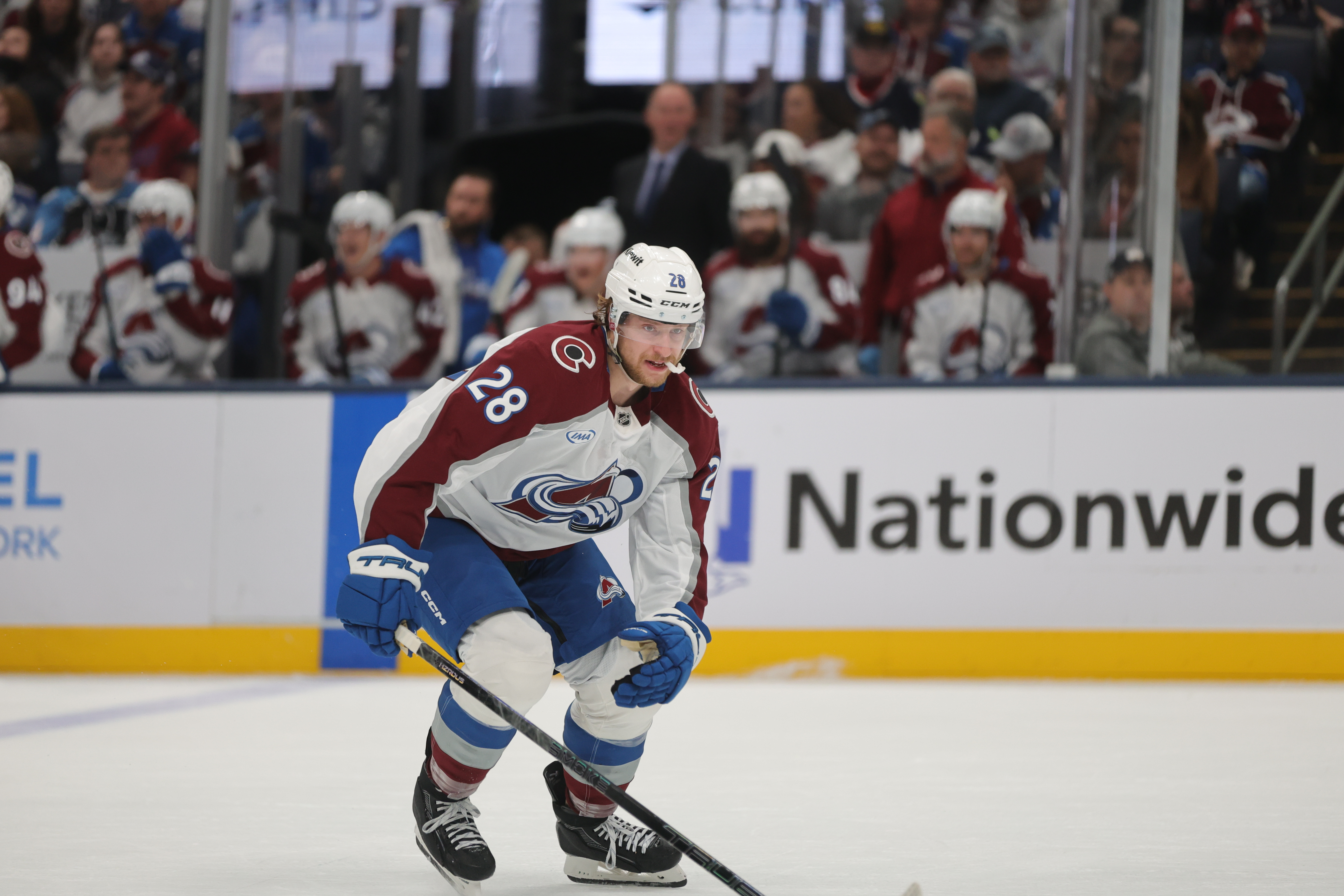 Avalanche Blue Jackets Hockey