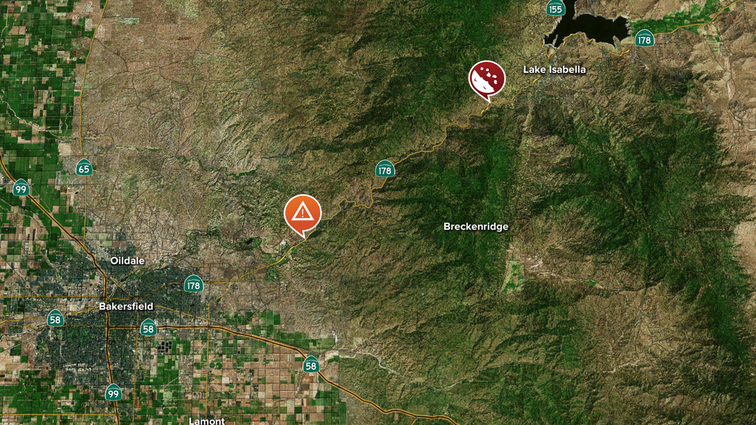 Kern Canyon closed