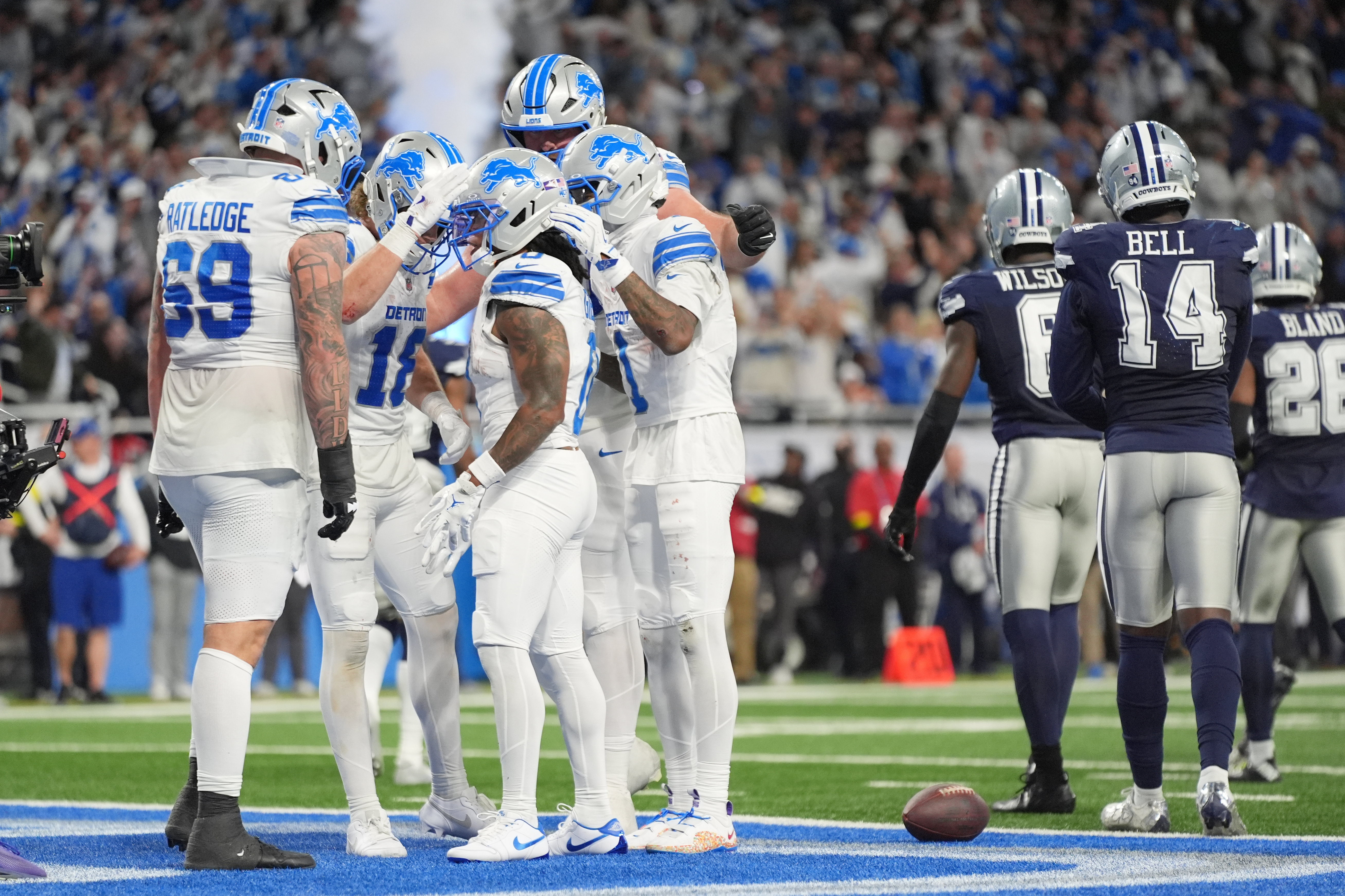 Cowboys Lions Football