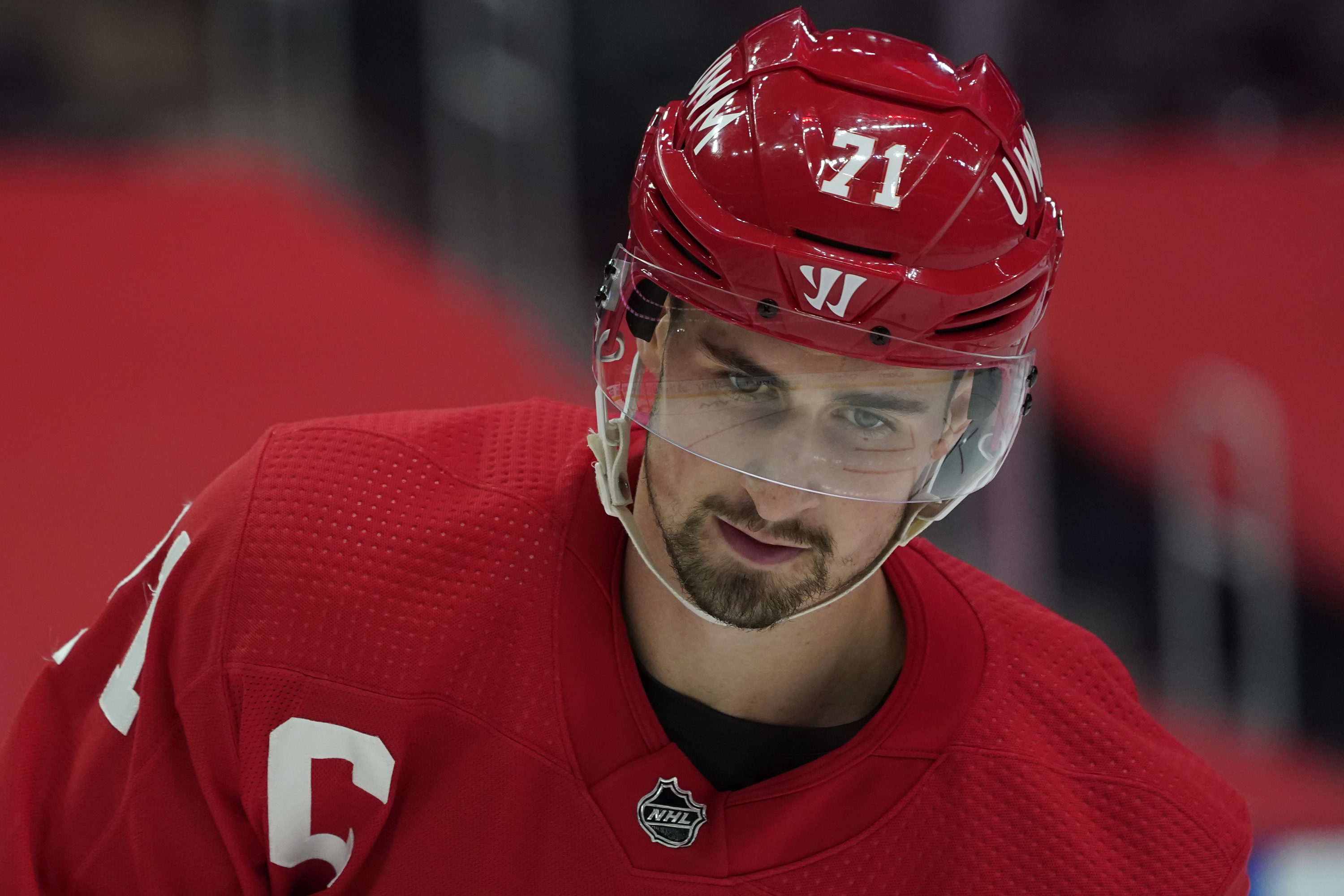 Dylan Larkin Hurricanes Red Wings Hockey