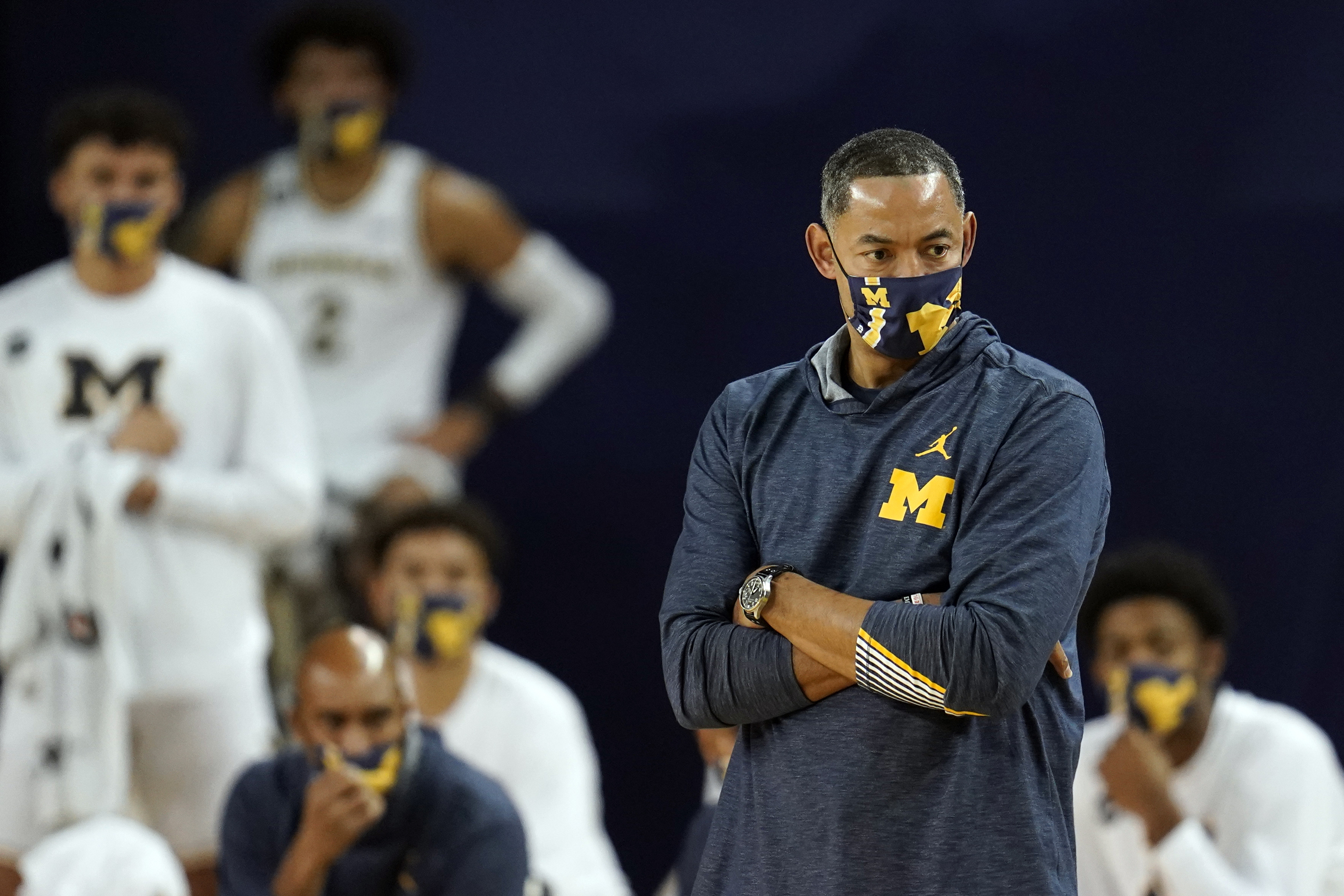 Juwan Howard Wolverines Return Basketball