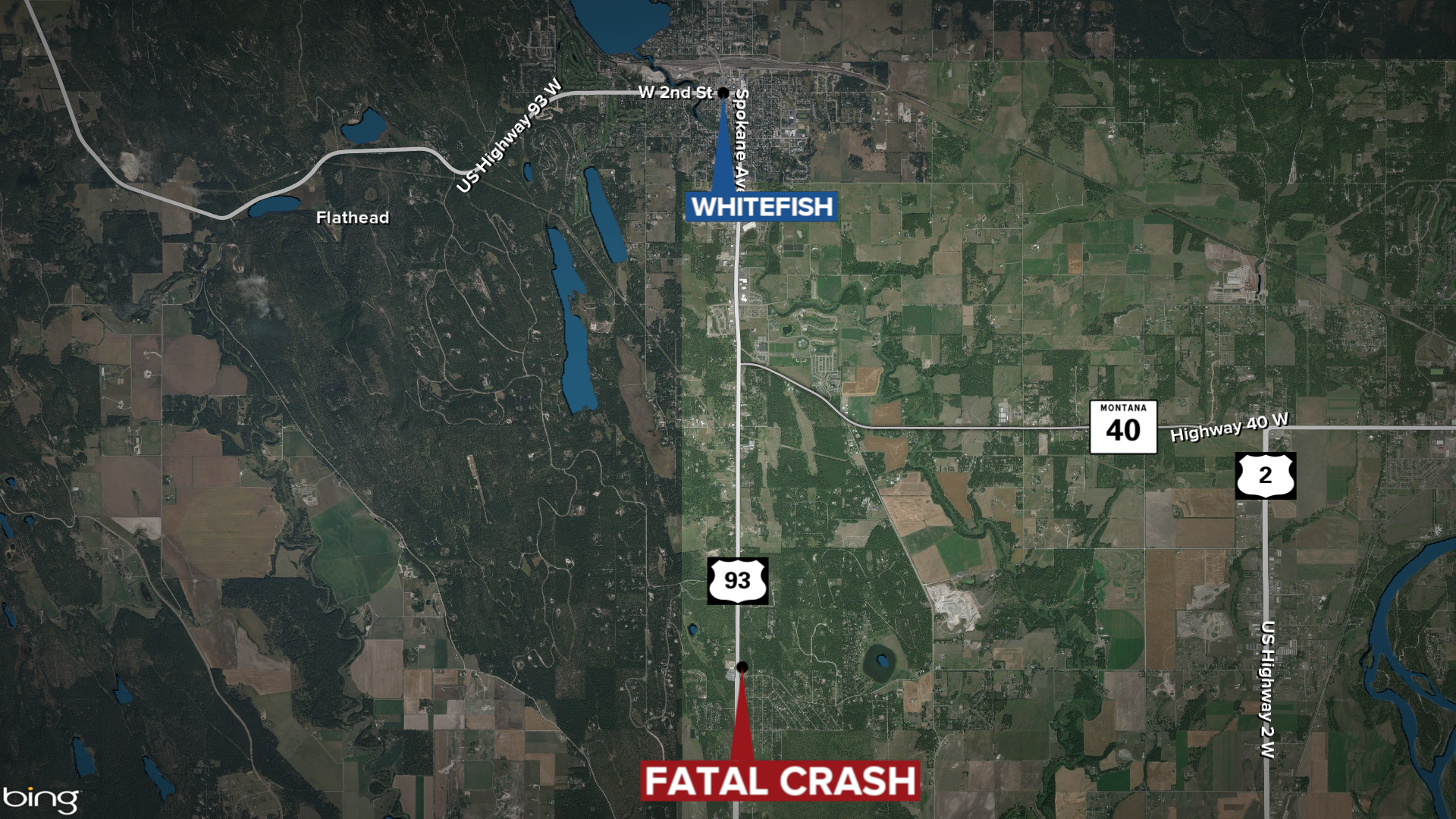 Whitefish Highway 93 fatal accident