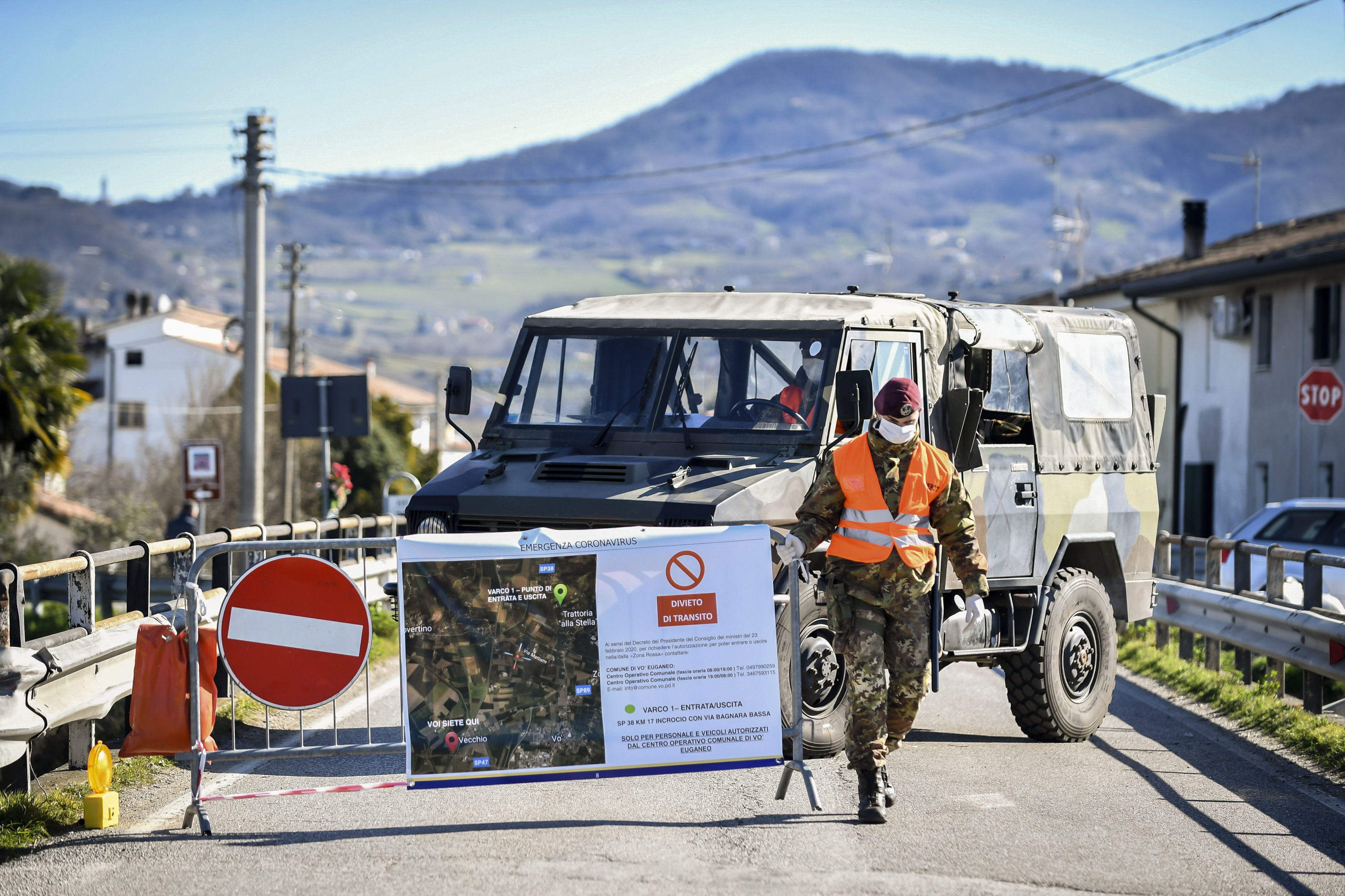 Italy Virus Outbreak