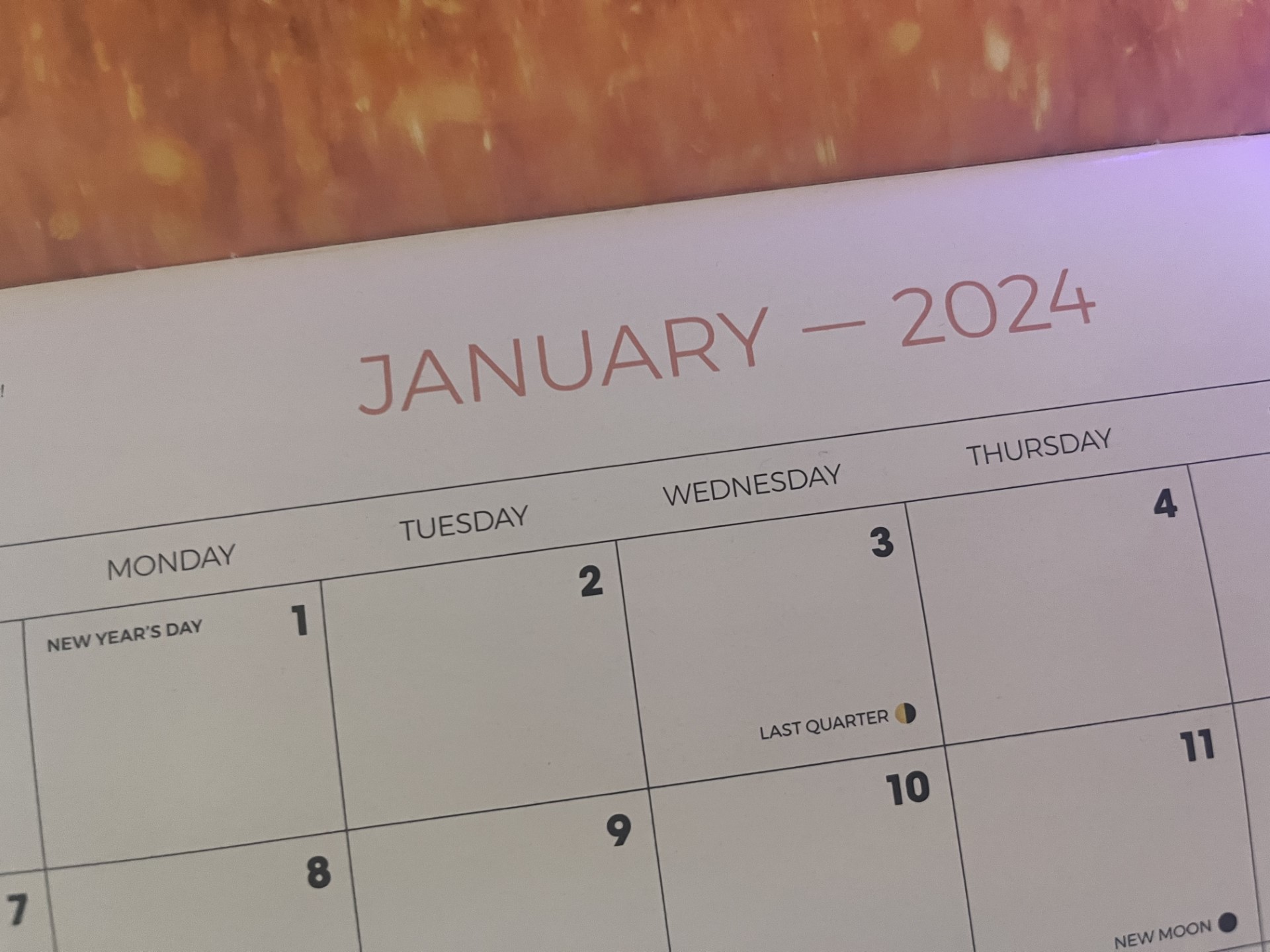 january 2024 calendar