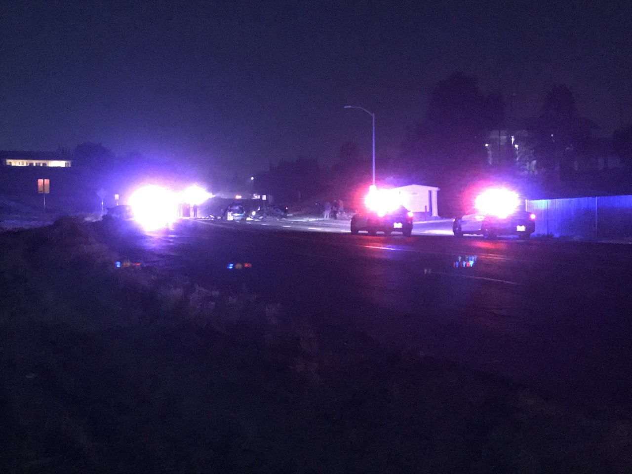 Multiple car crash on Fairfax