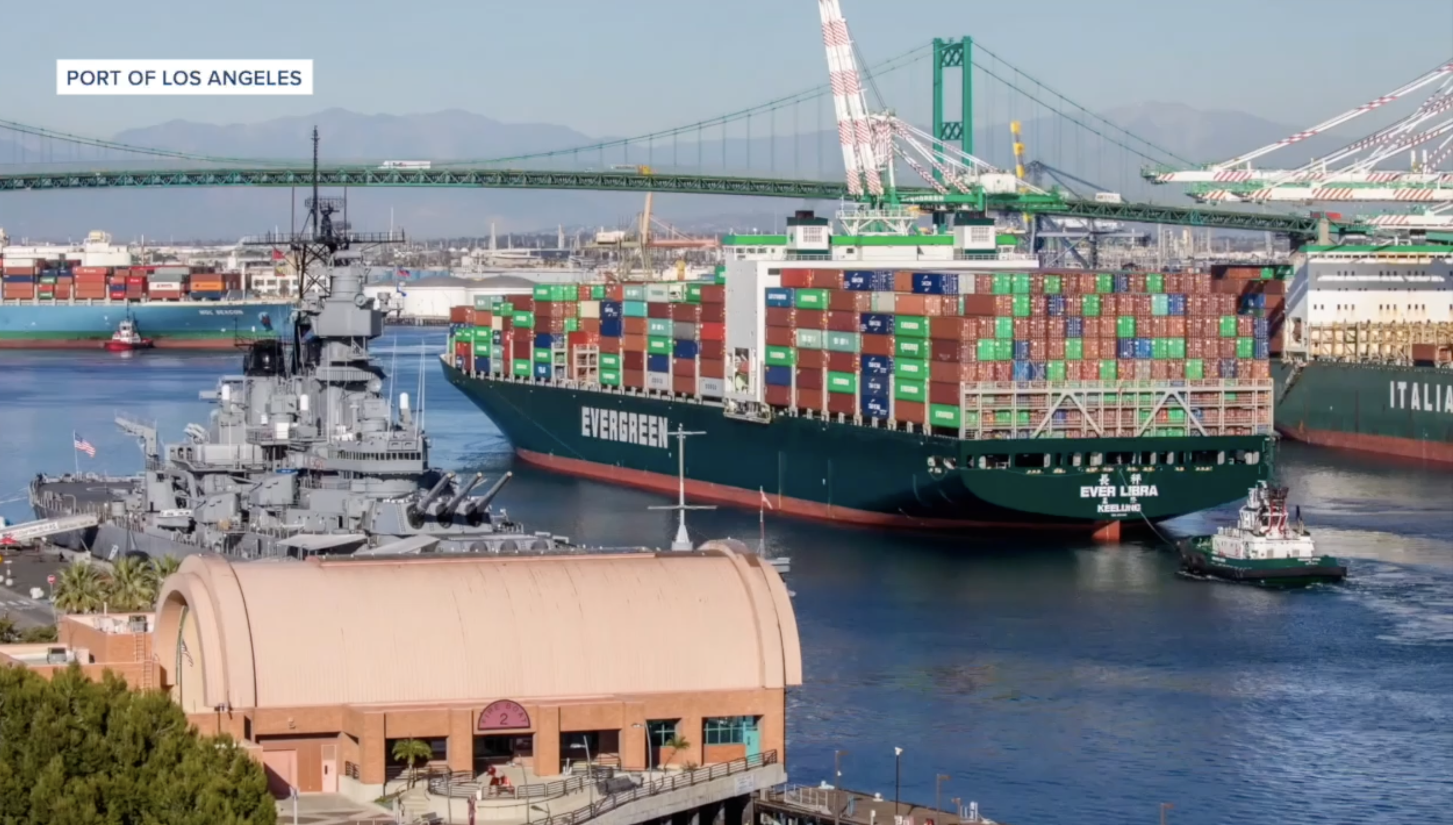 Busiest ports in America facing slow downs from tariffs