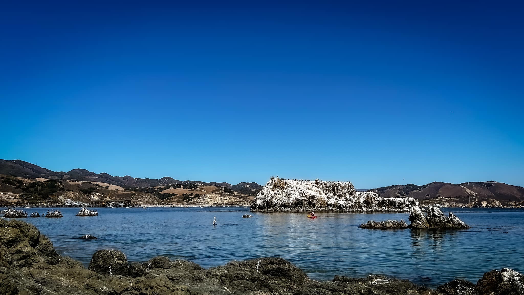 Sunshine over port San Luis