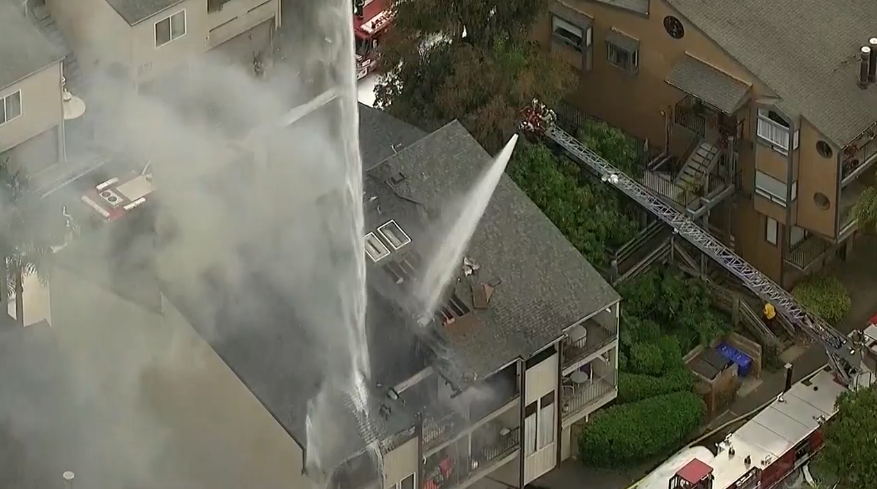 condo fire in carlsbad