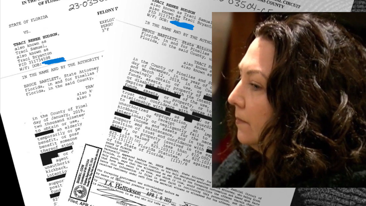 Traci Hudson charges