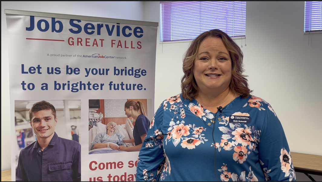 Job Service Great Falls manager Beth Schmidt
