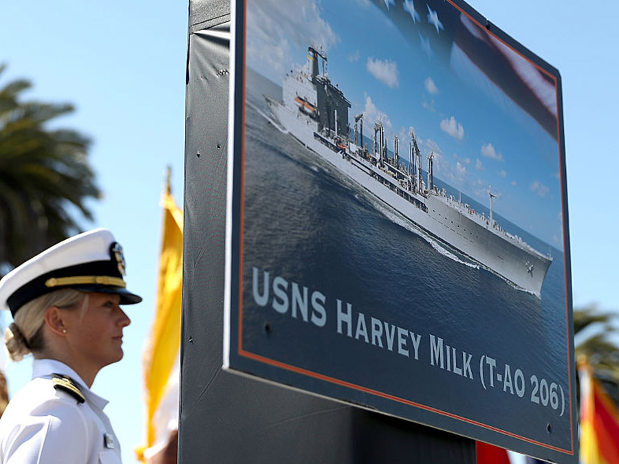 US Navy Ship Naming Honors And San Francisco Icon Gay Activist Harvey Milk