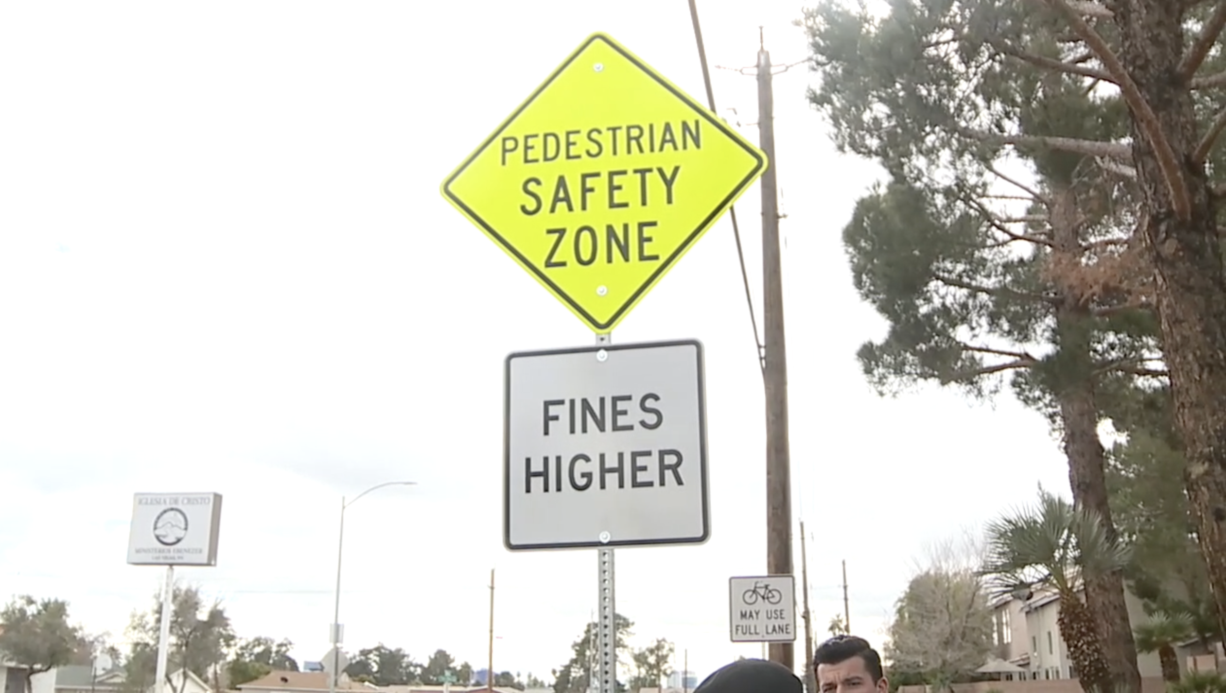 New signage around Southern Nevadan roads will indicate newer standards for drivers in Pedestrian Safety Zones.
