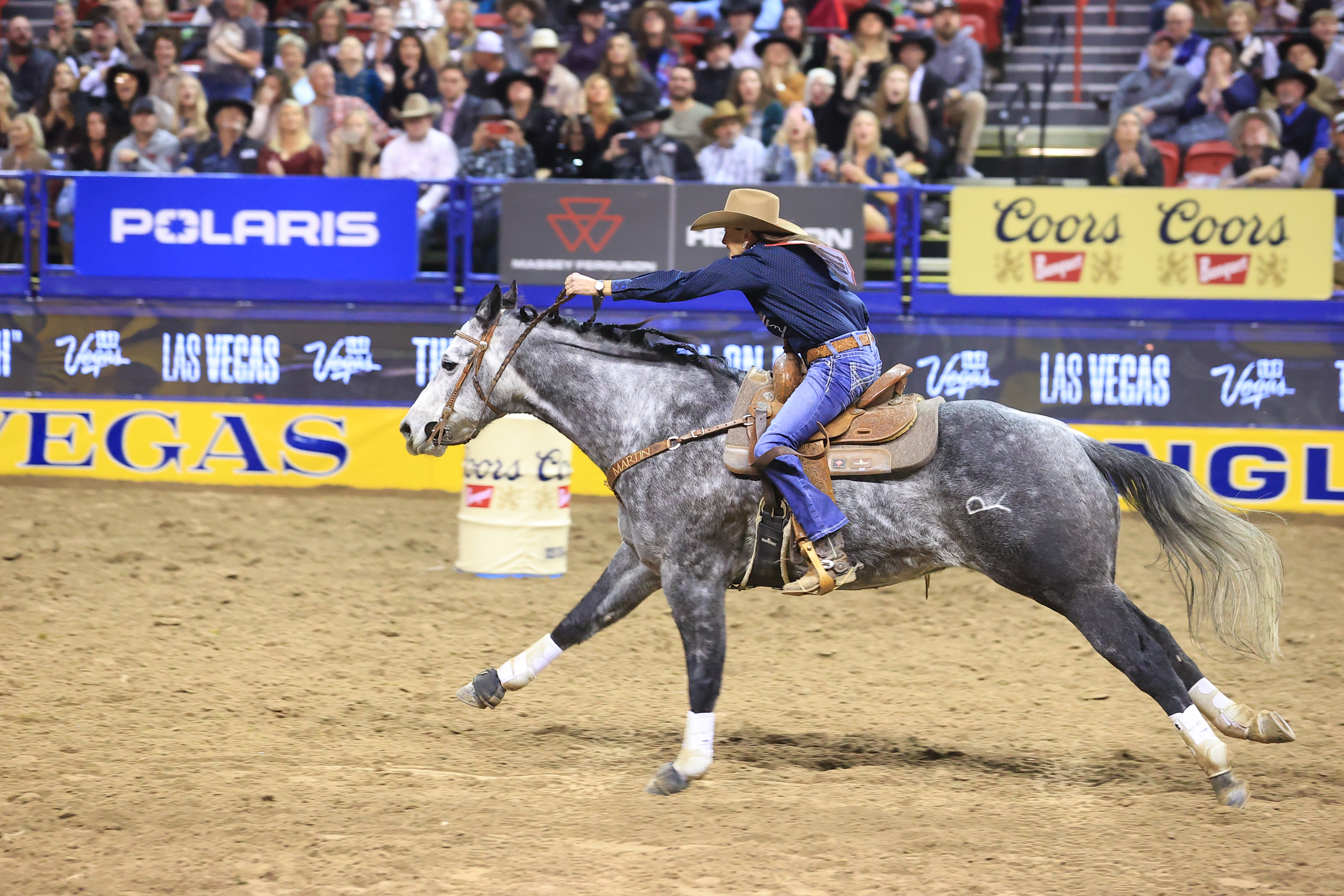 Round 2 Barrel Racing (1521) Lisa Lockhart .JPG