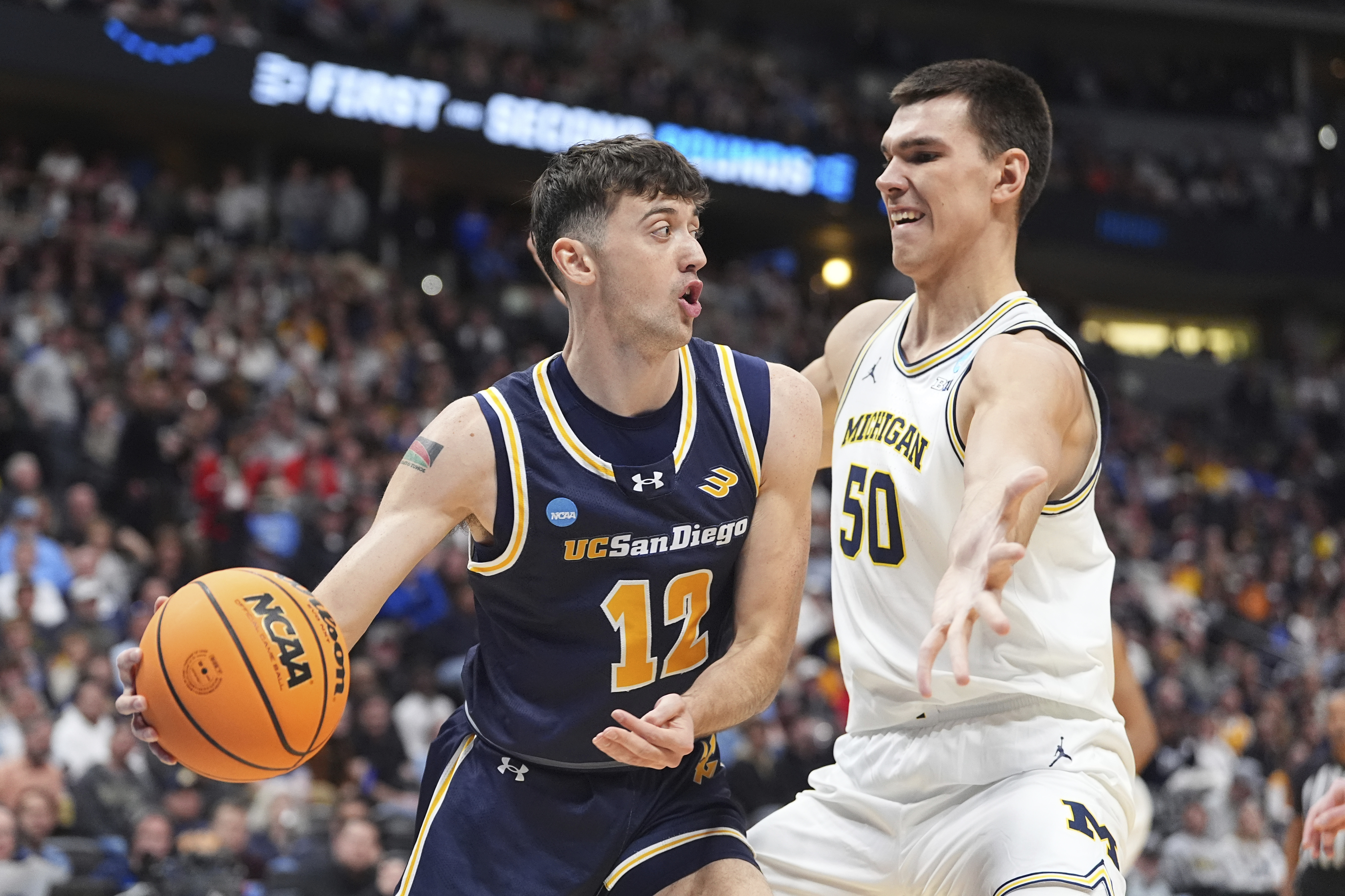 NCAA UC San Diego Michigan Basketball