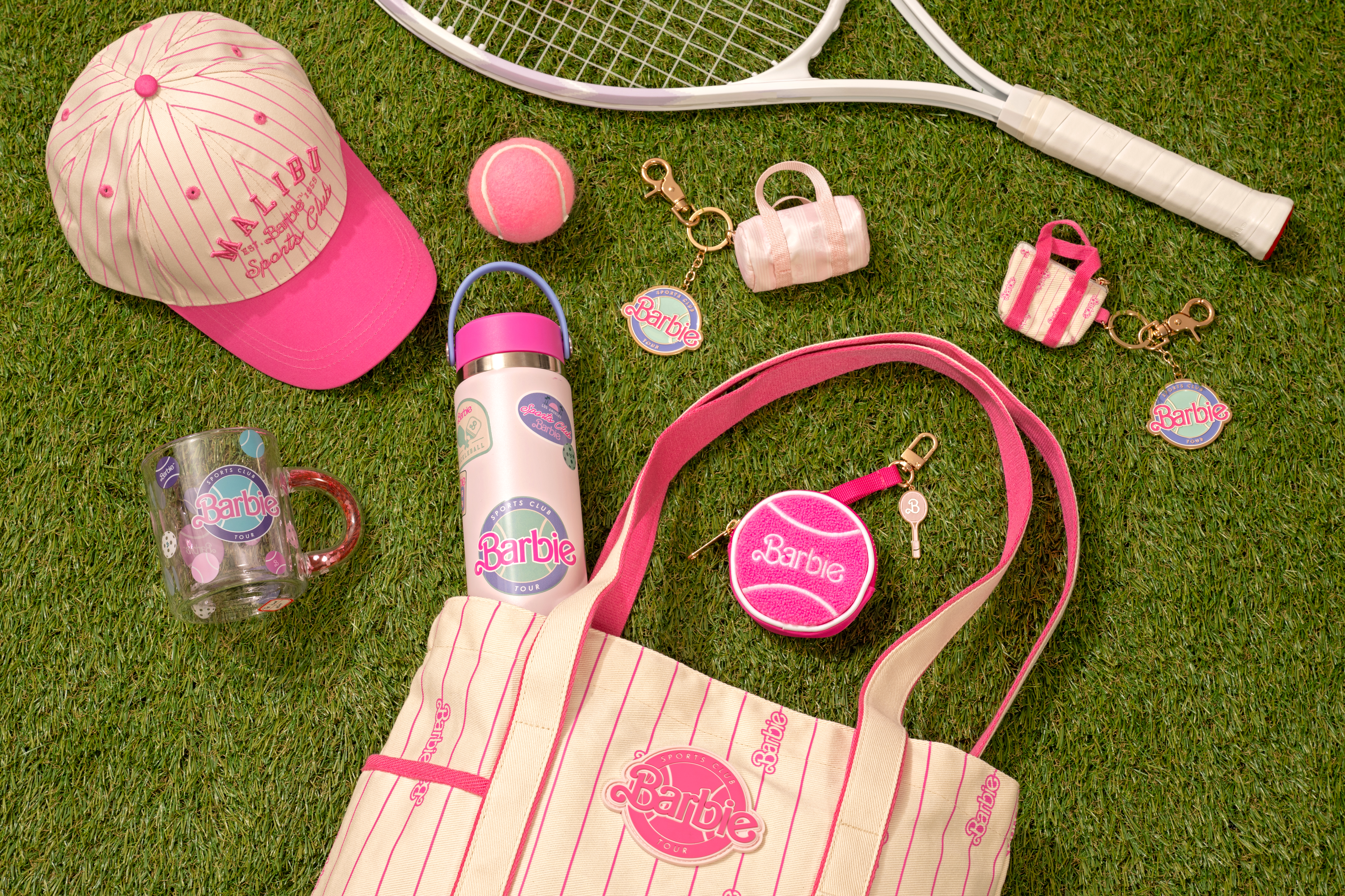 Exclusive merchandise at the Barbie Truck Sports Club Tour