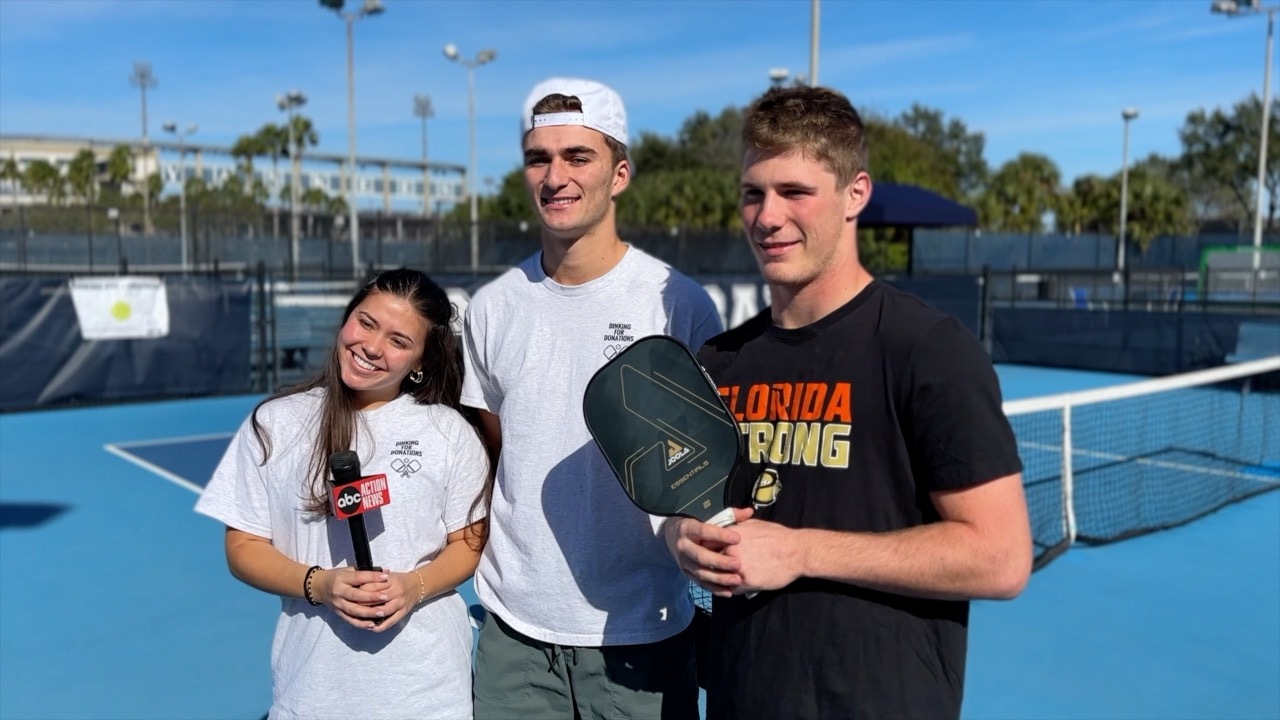 Dinking for Donations from Plant High School