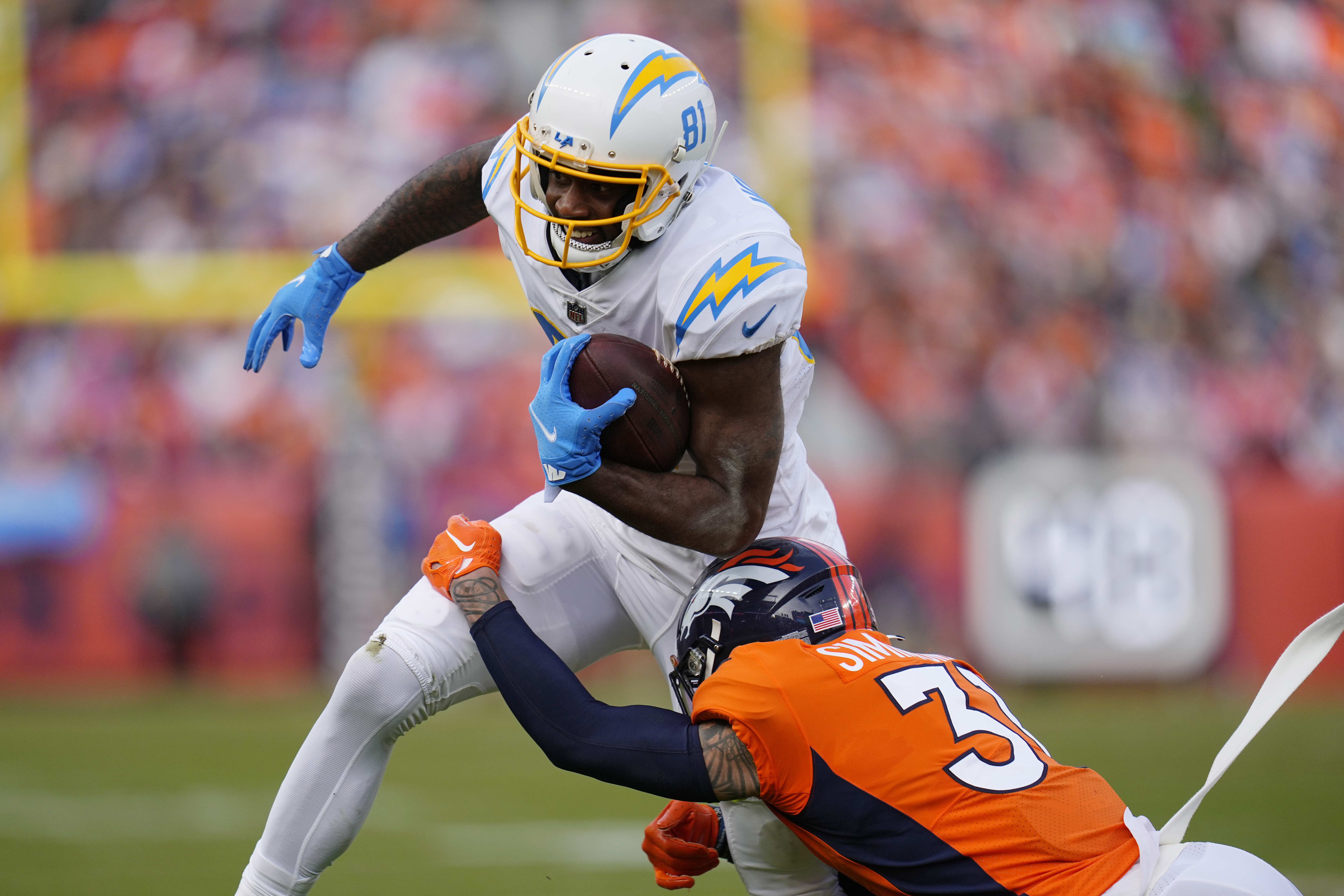 Chargers Broncos Football
