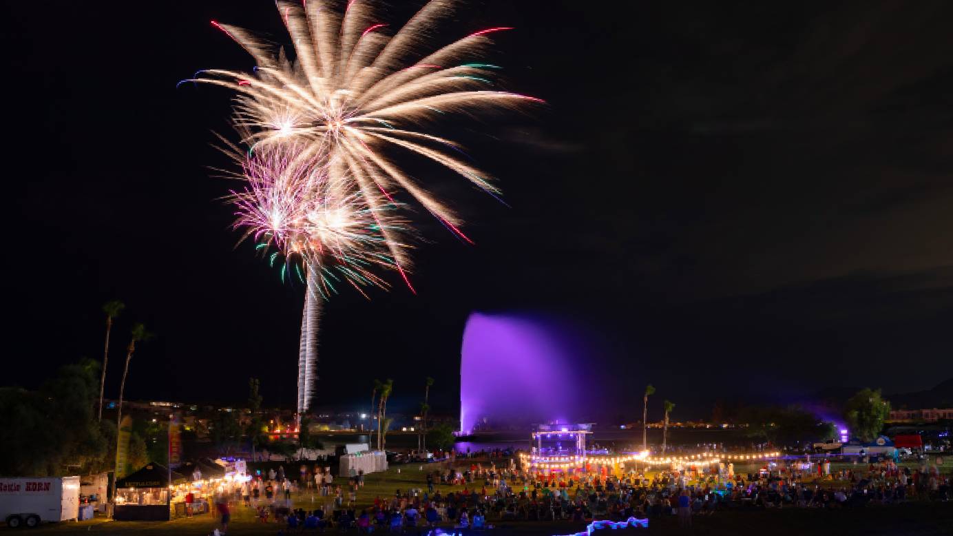Fourth of July in the Town Of Fountain Hills. 